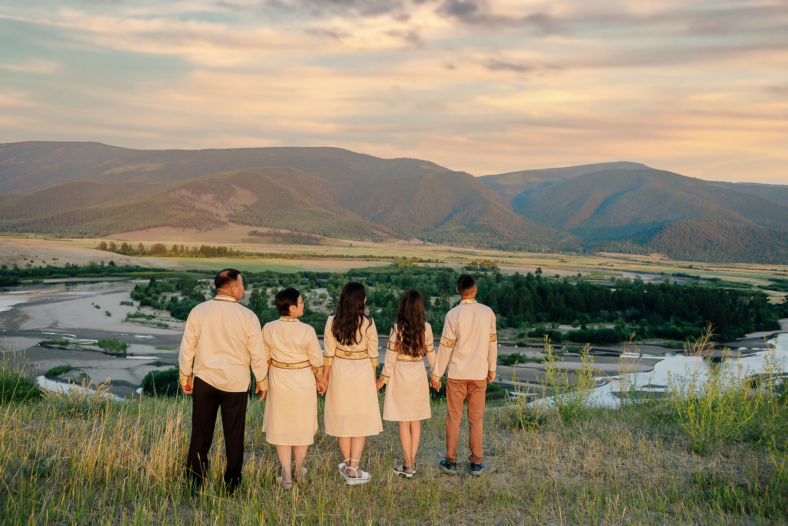 Семья Элбеновых. Фотограф Бурятии София Андриянова