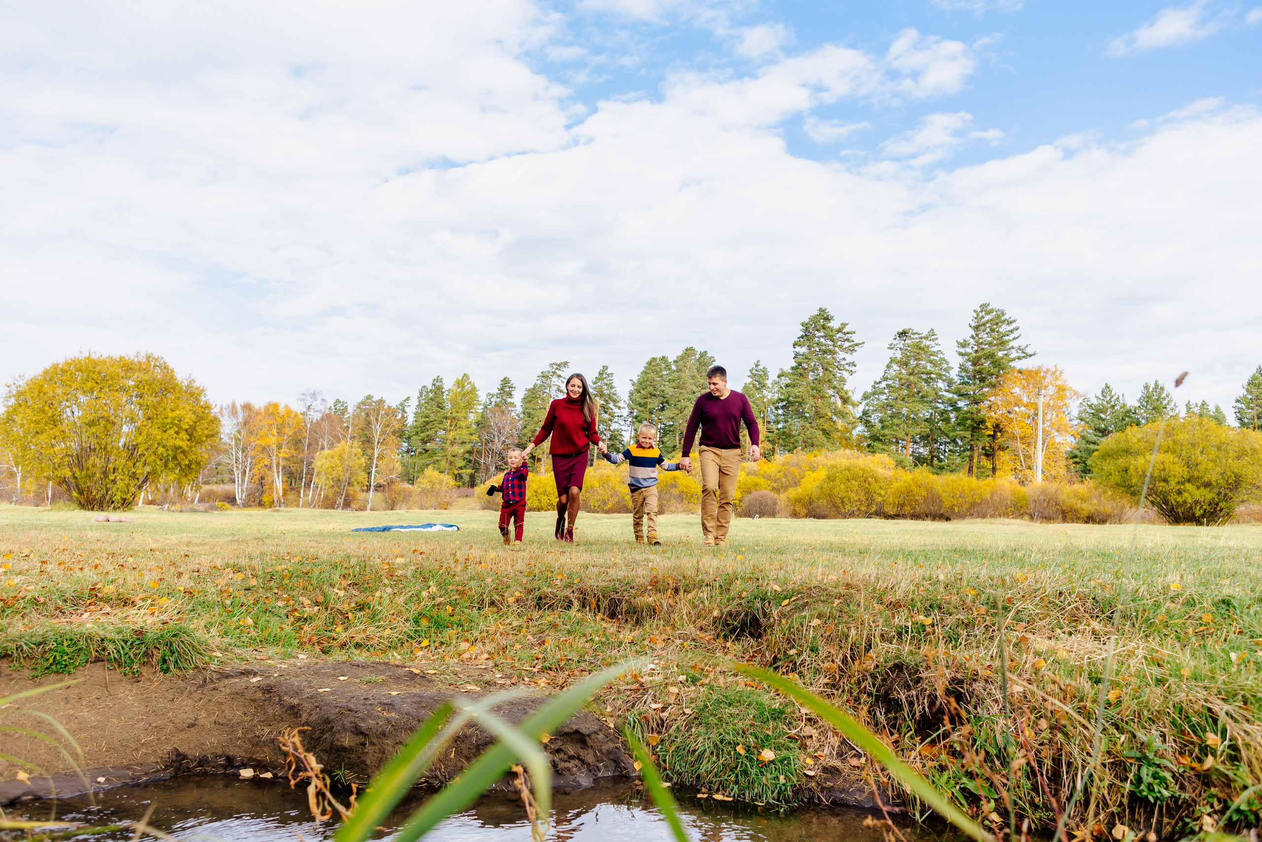 Семья Гунгер. Фотограф Бурятии София Андриянова