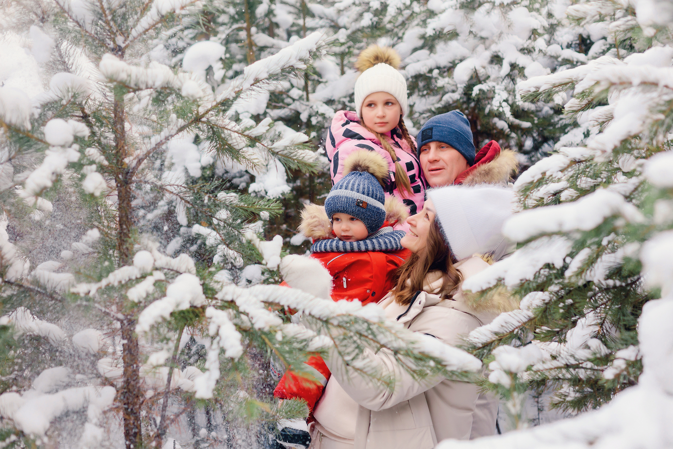 Олеся с семьей. Фотограф Бурятии София Андриянова