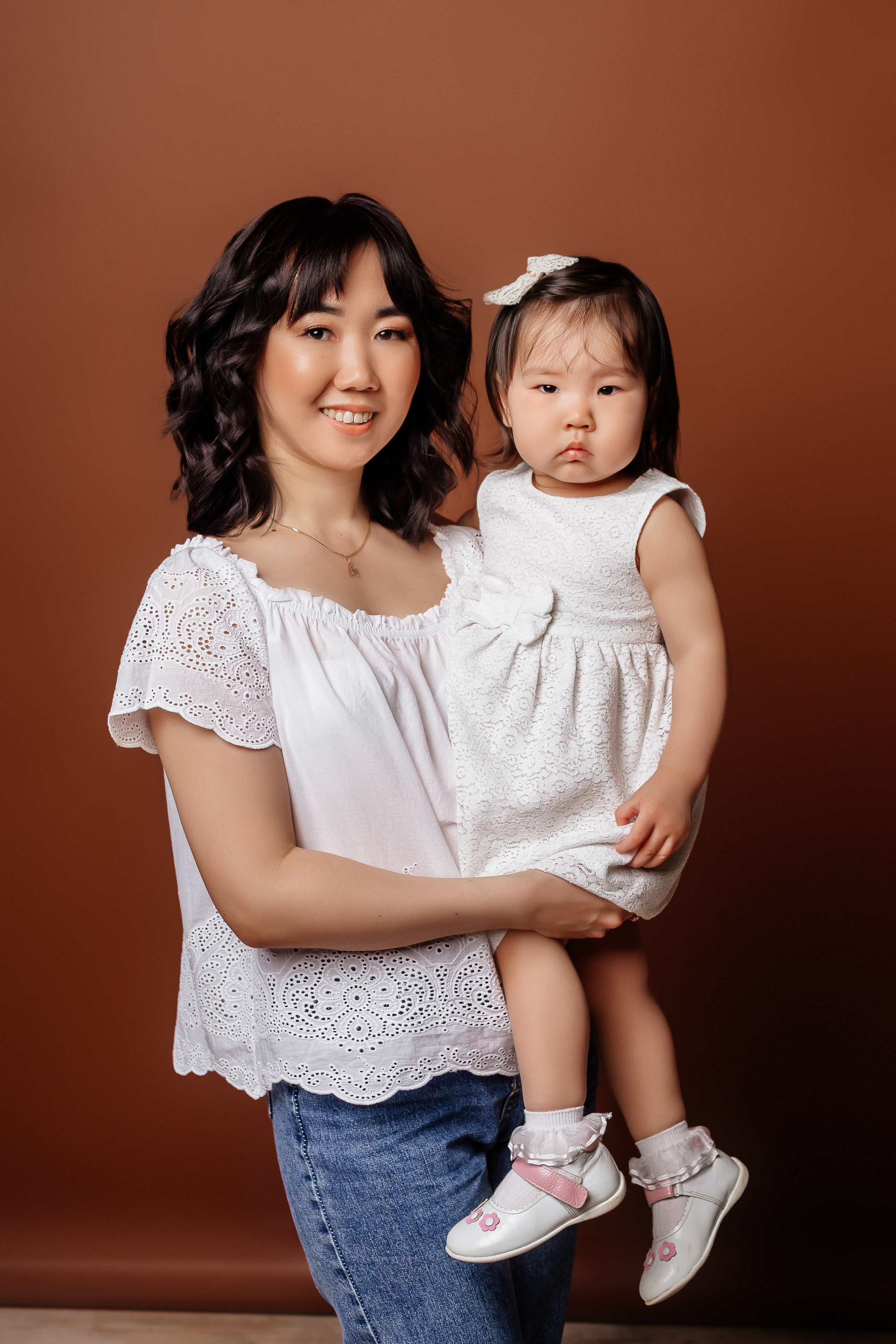 Оксана с дочкой. Фотограф Бурятии София Андриянова