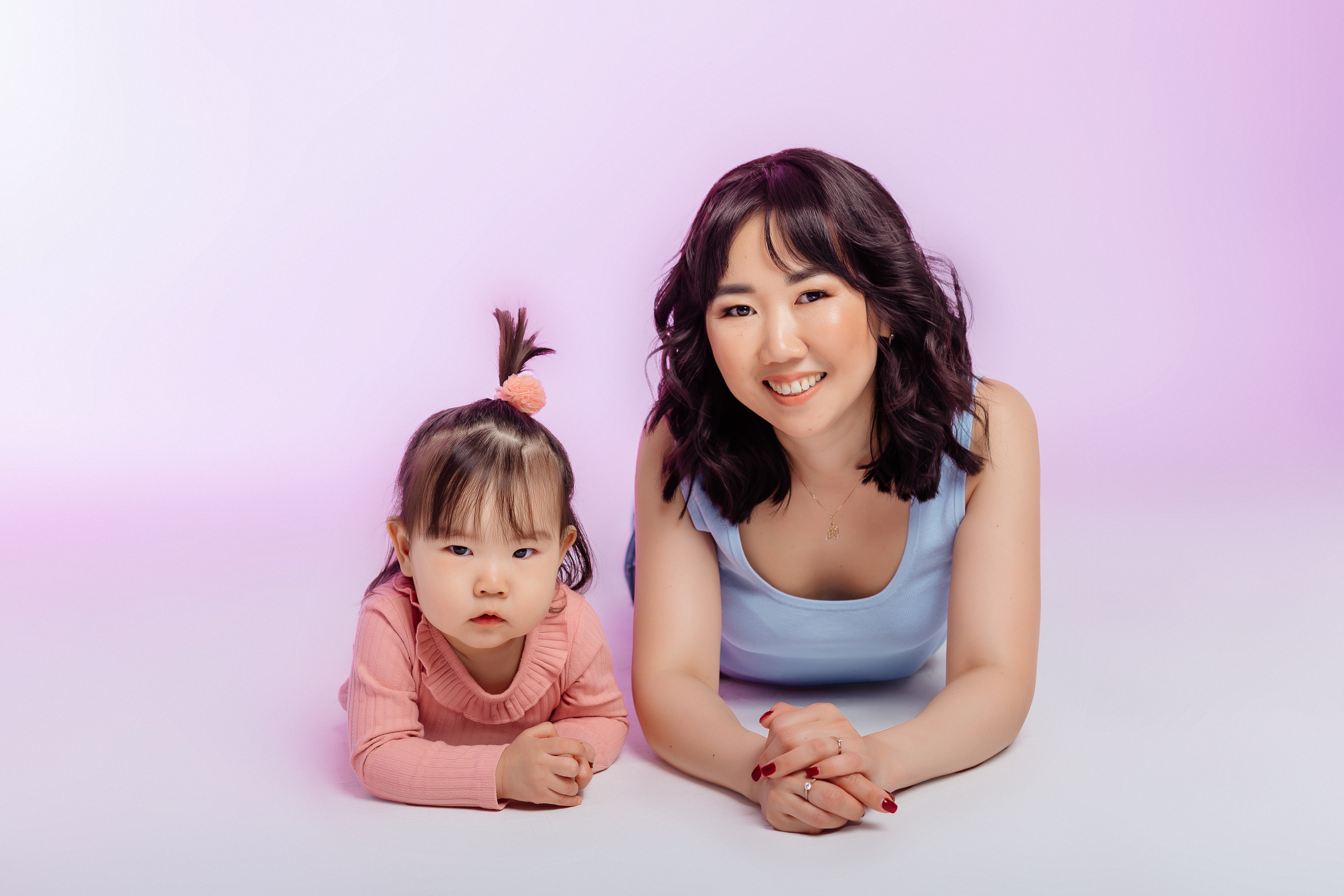 Оксана с дочкой. Фотограф Бурятии София Андриянова