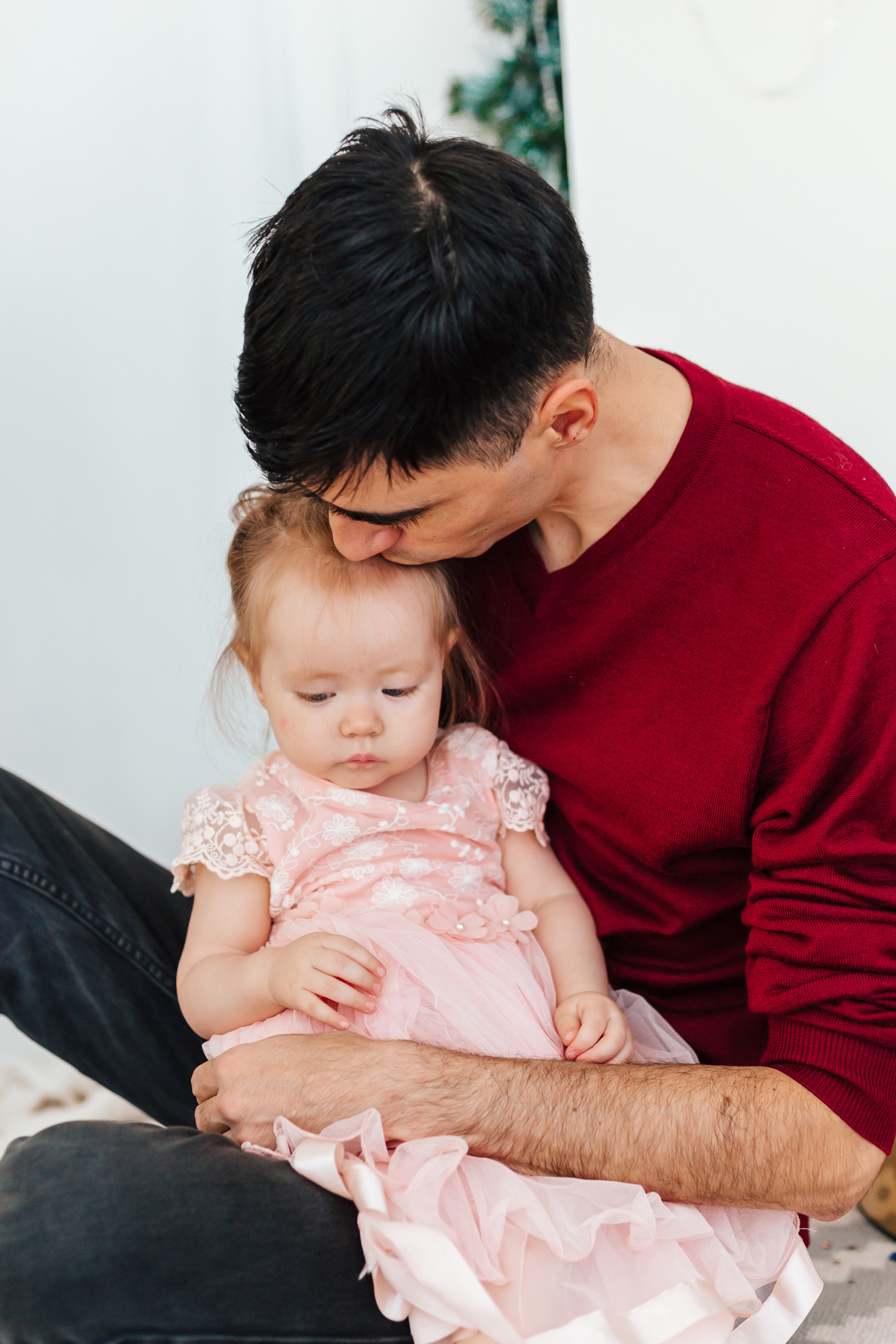 Анна с мужем и дочками. Фотограф Бурятии София Андриянова