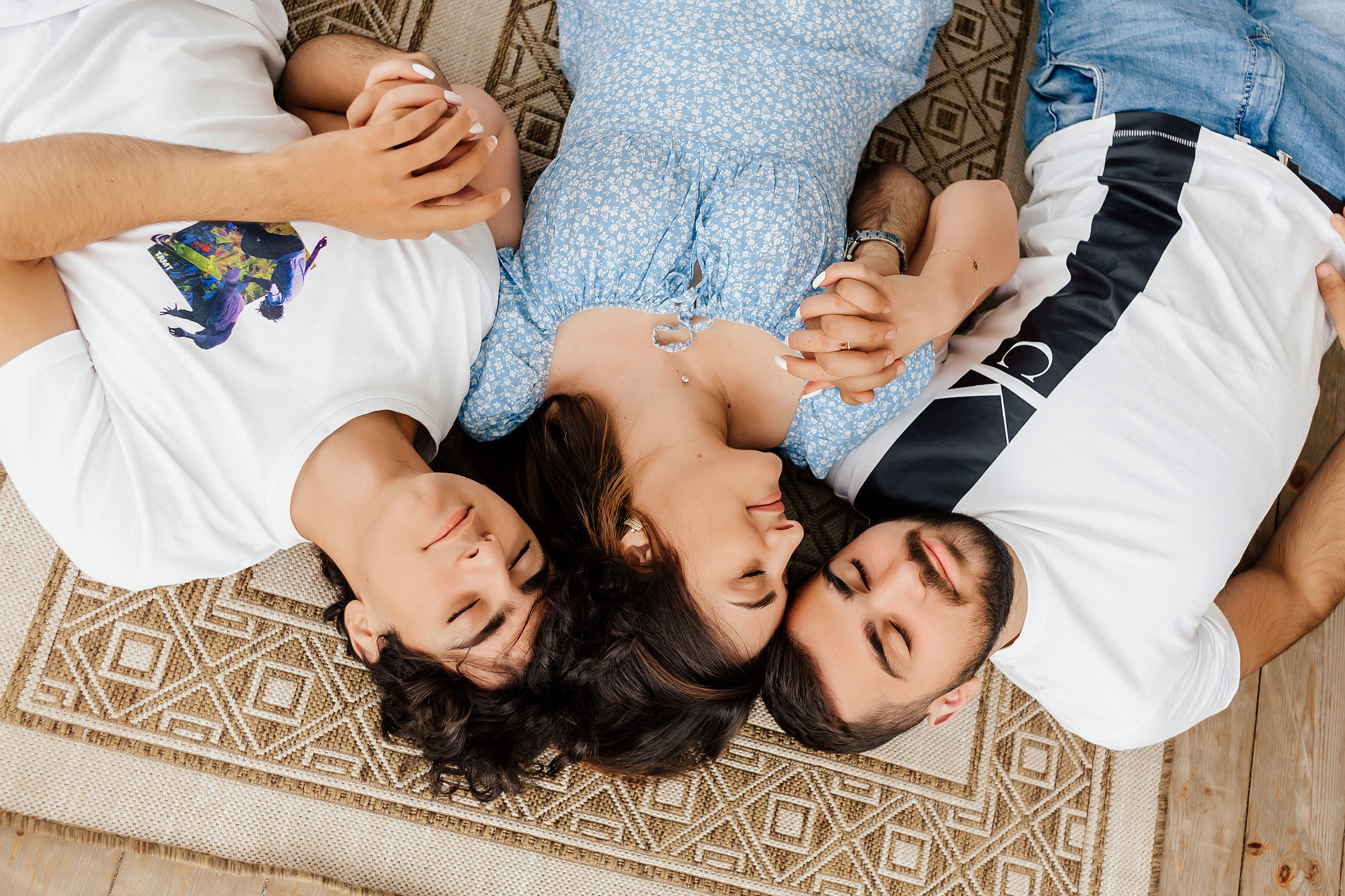 Лилия с сыновьями. Фотограф Бурятии София Андриянова