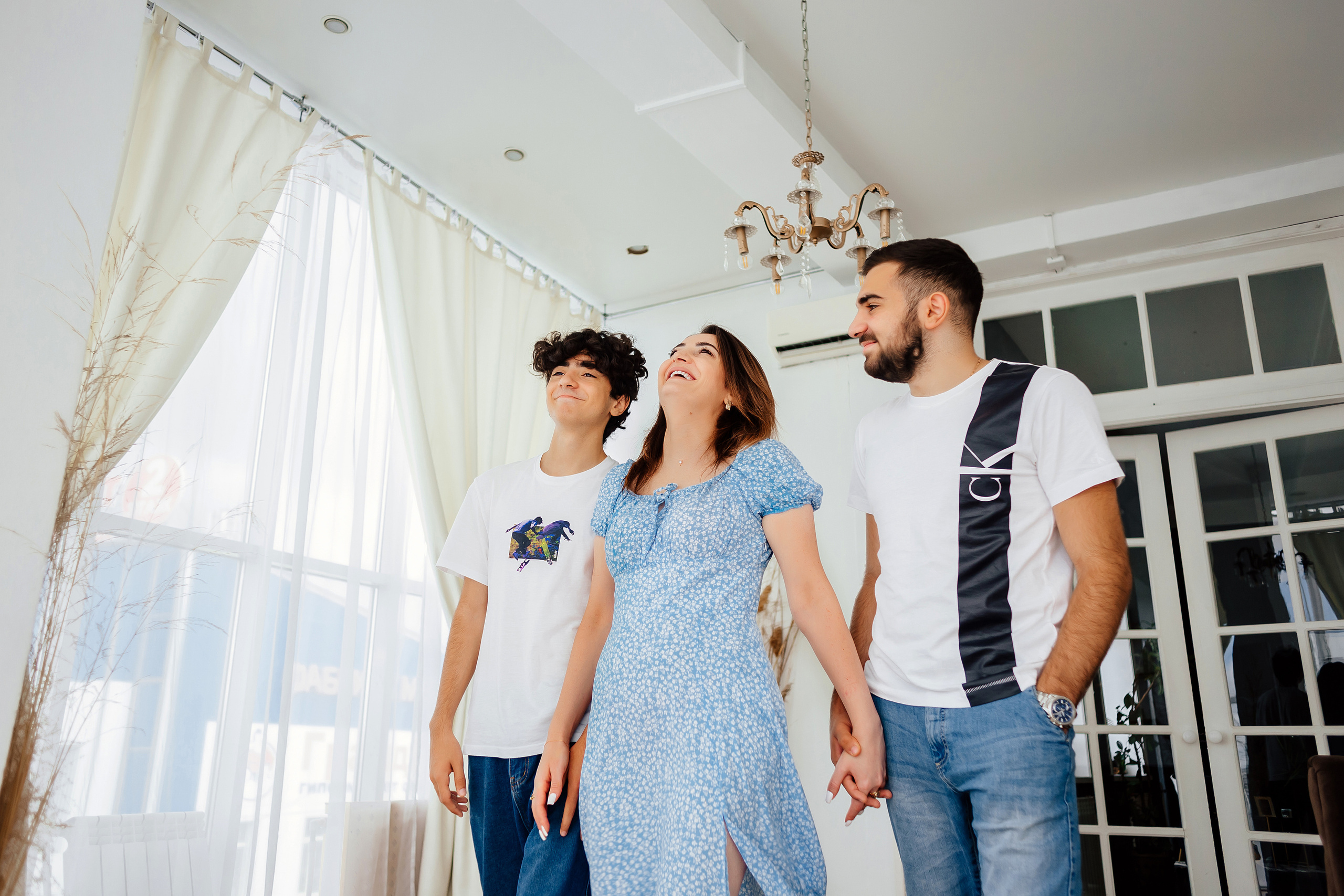 Лилия с сыновьями. Фотограф Бурятии София Андриянова