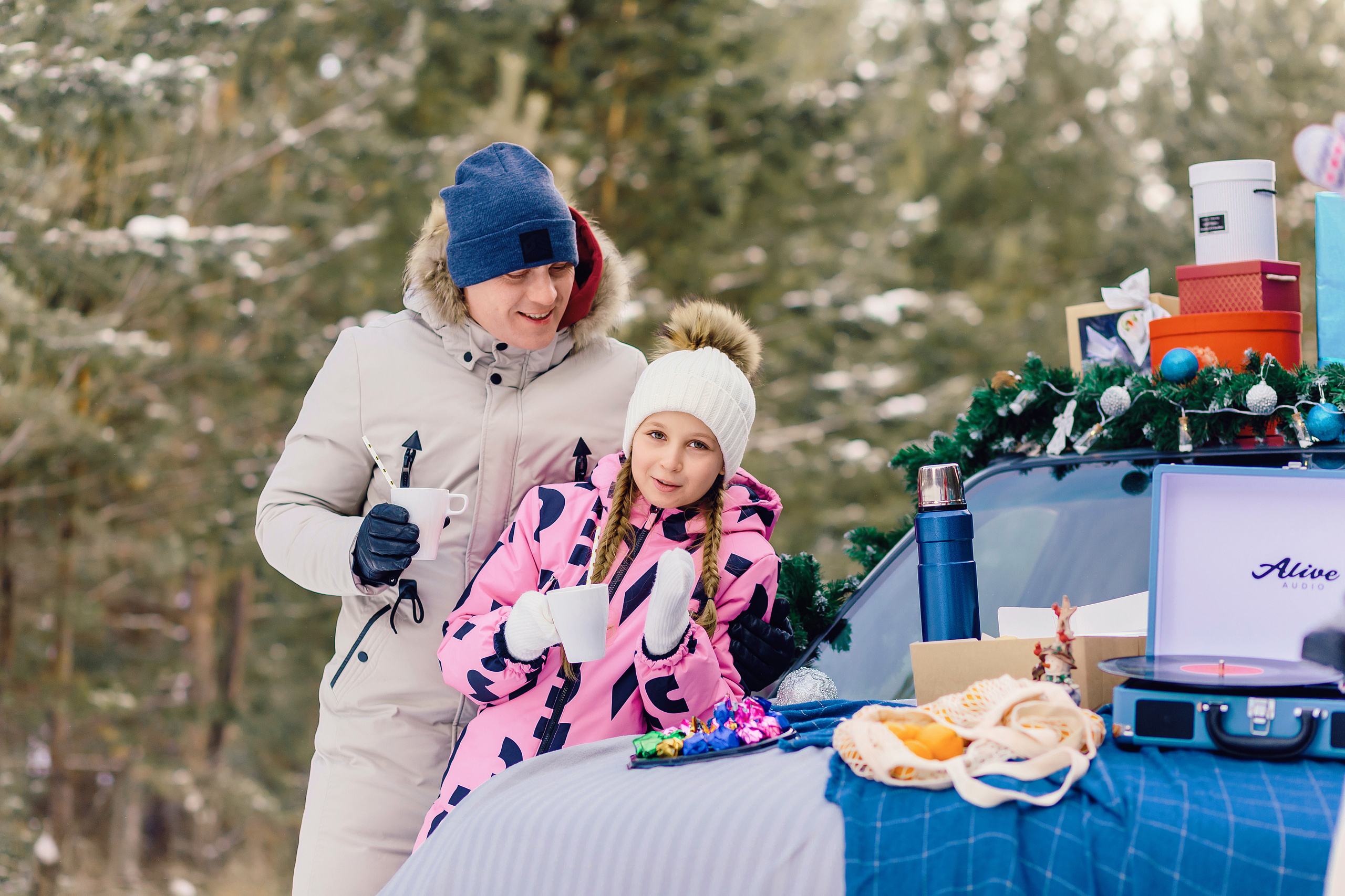 Олеся с семьей. Фотограф Бурятии София Андриянова