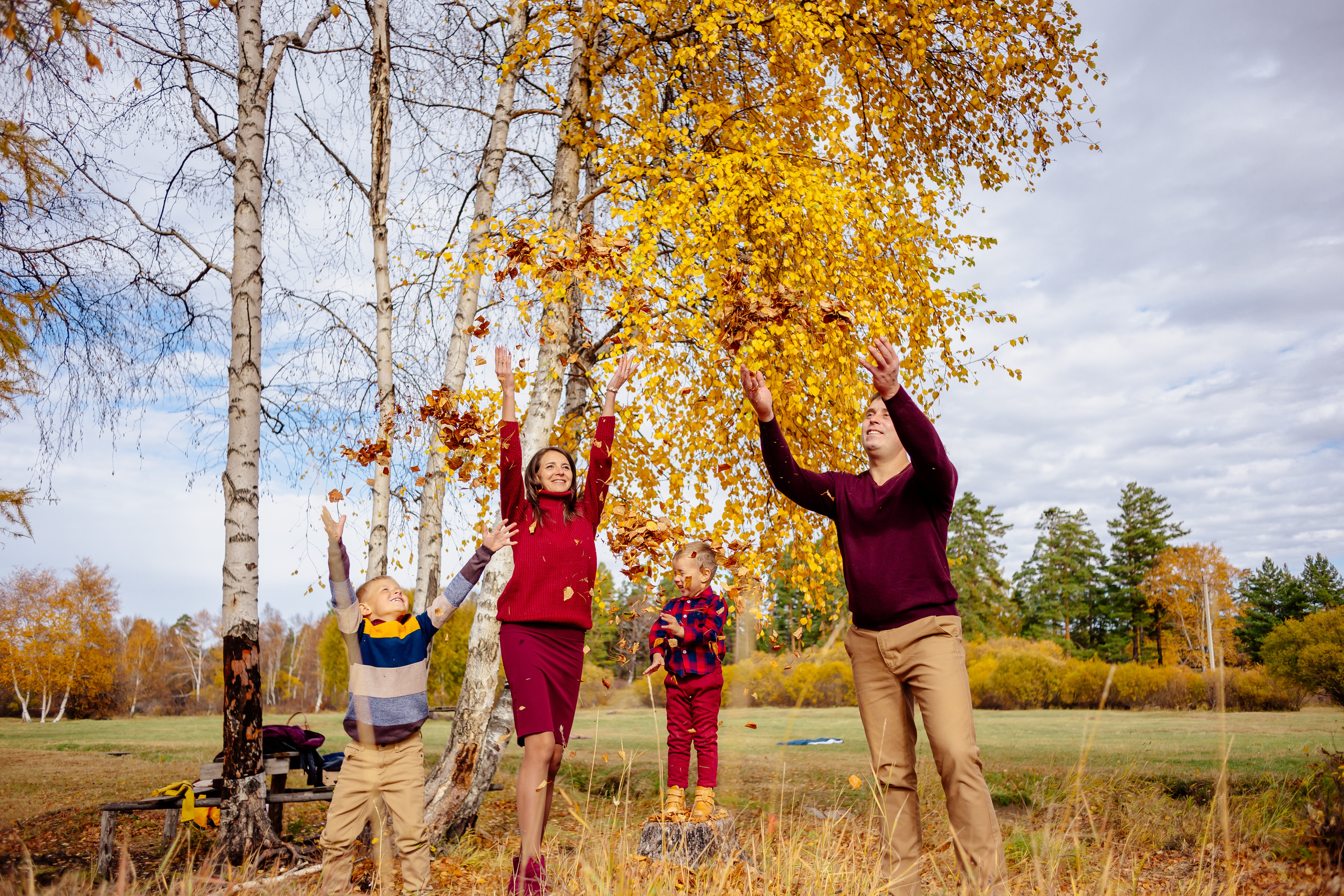 Семья Гунгер. Фотограф Бурятии София Андриянова
