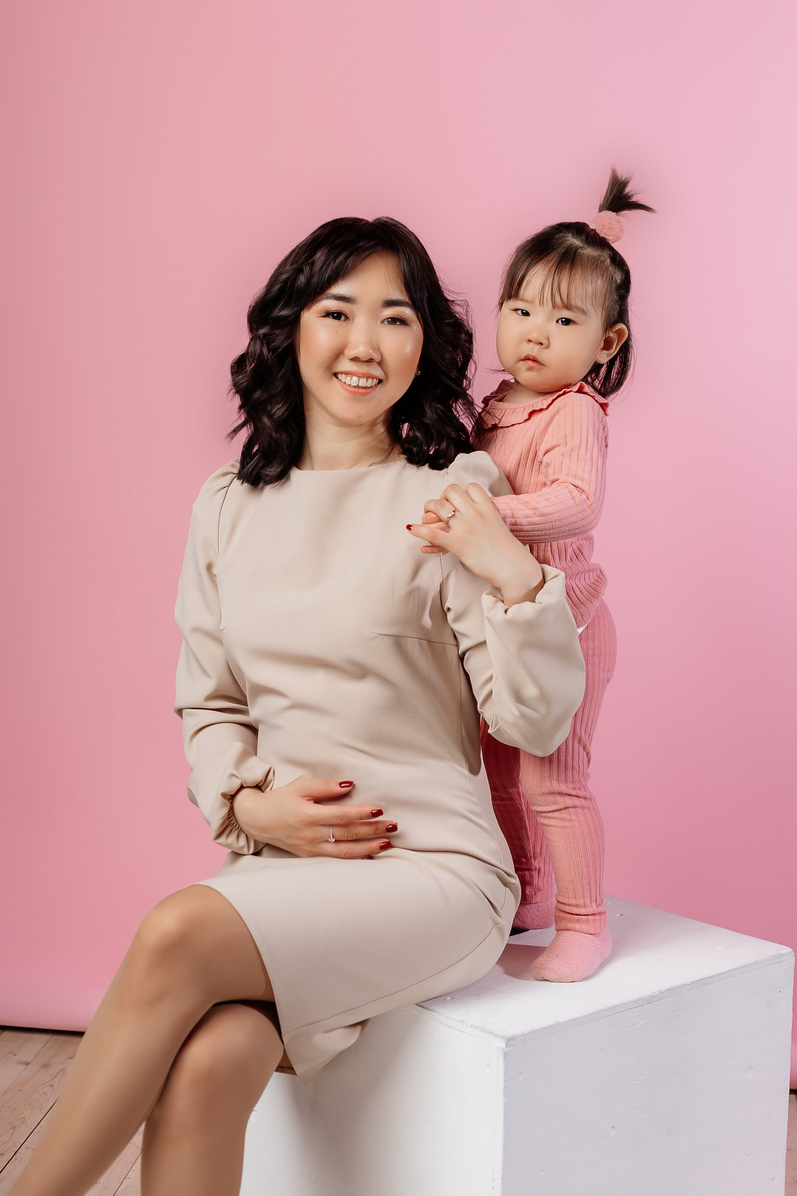 Оксана с дочкой. Фотограф Бурятии София Андриянова