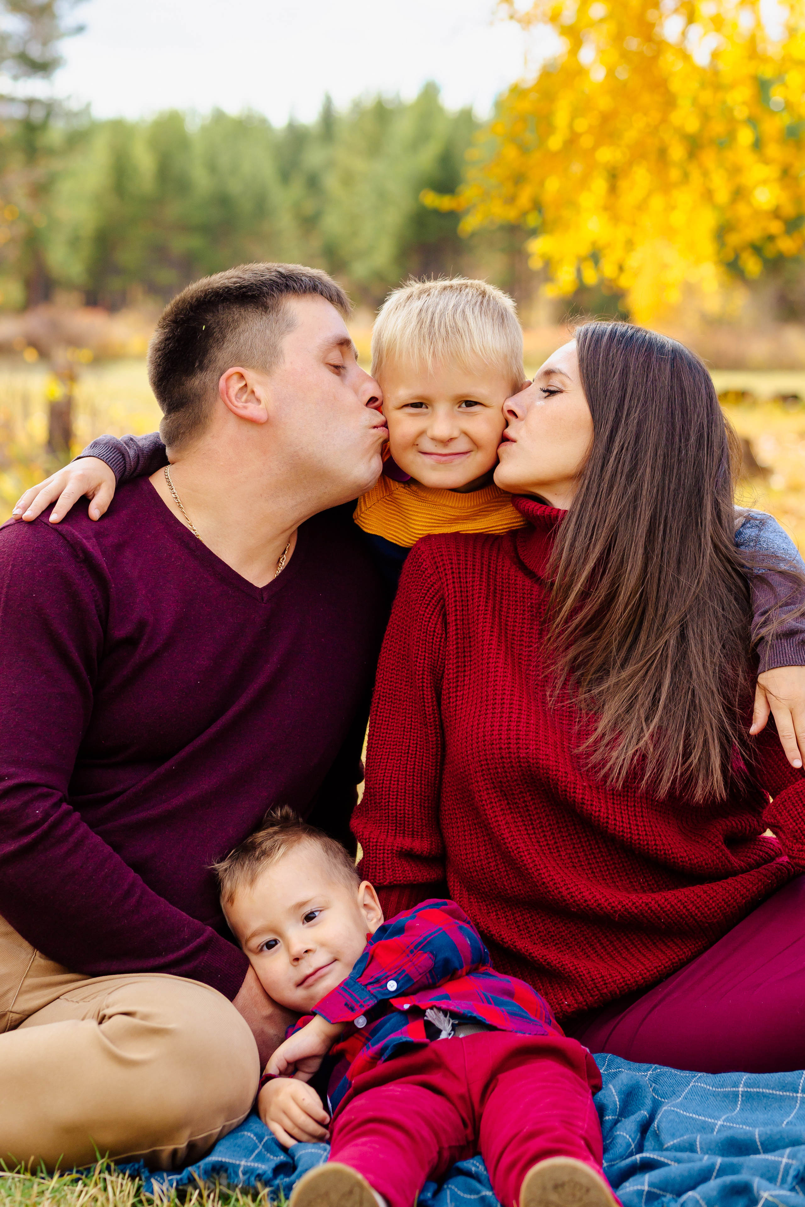 Семья Гунгер. Фотограф Бурятии София Андриянова