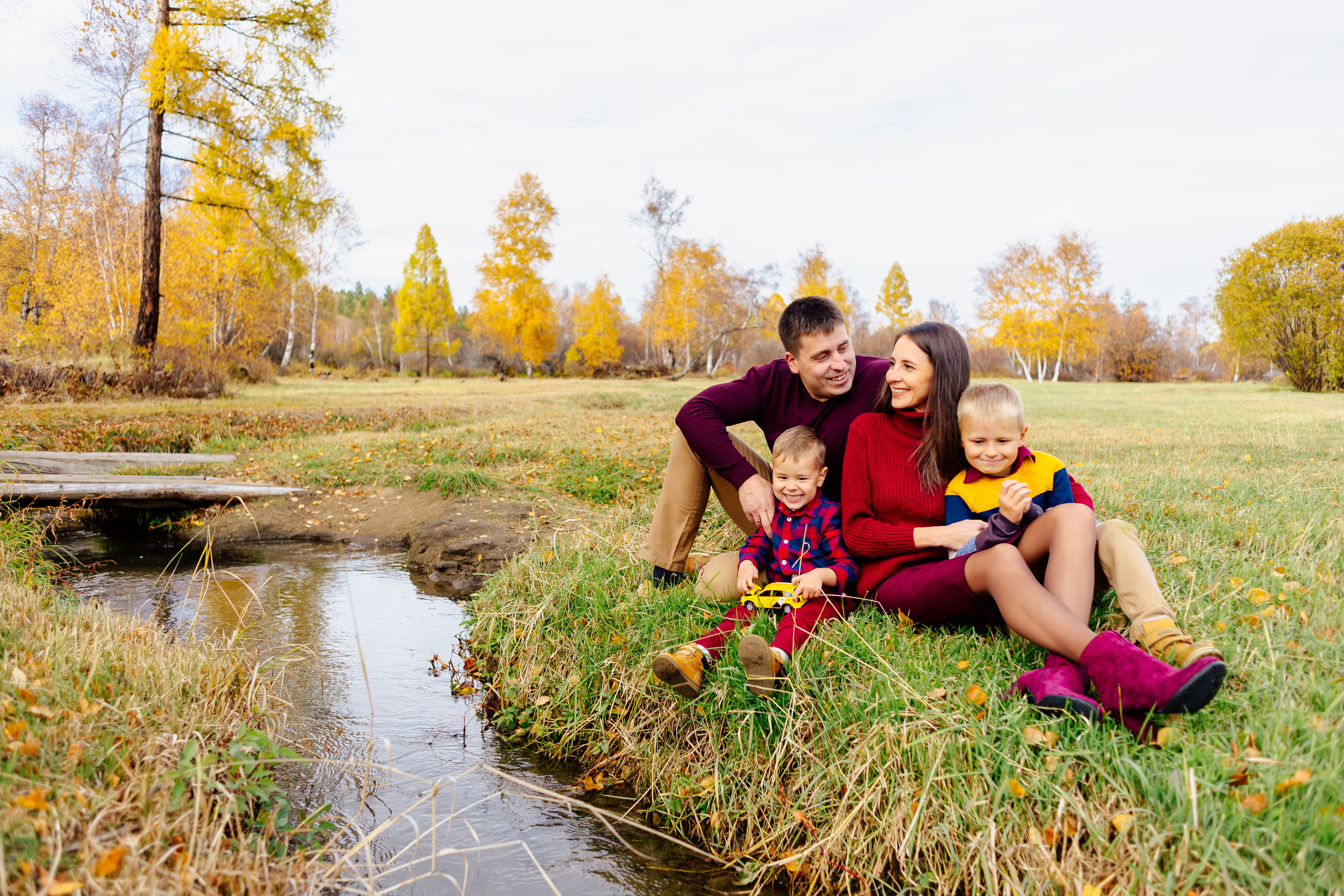 Семья Гунгер. Фотограф Бурятии София Андриянова