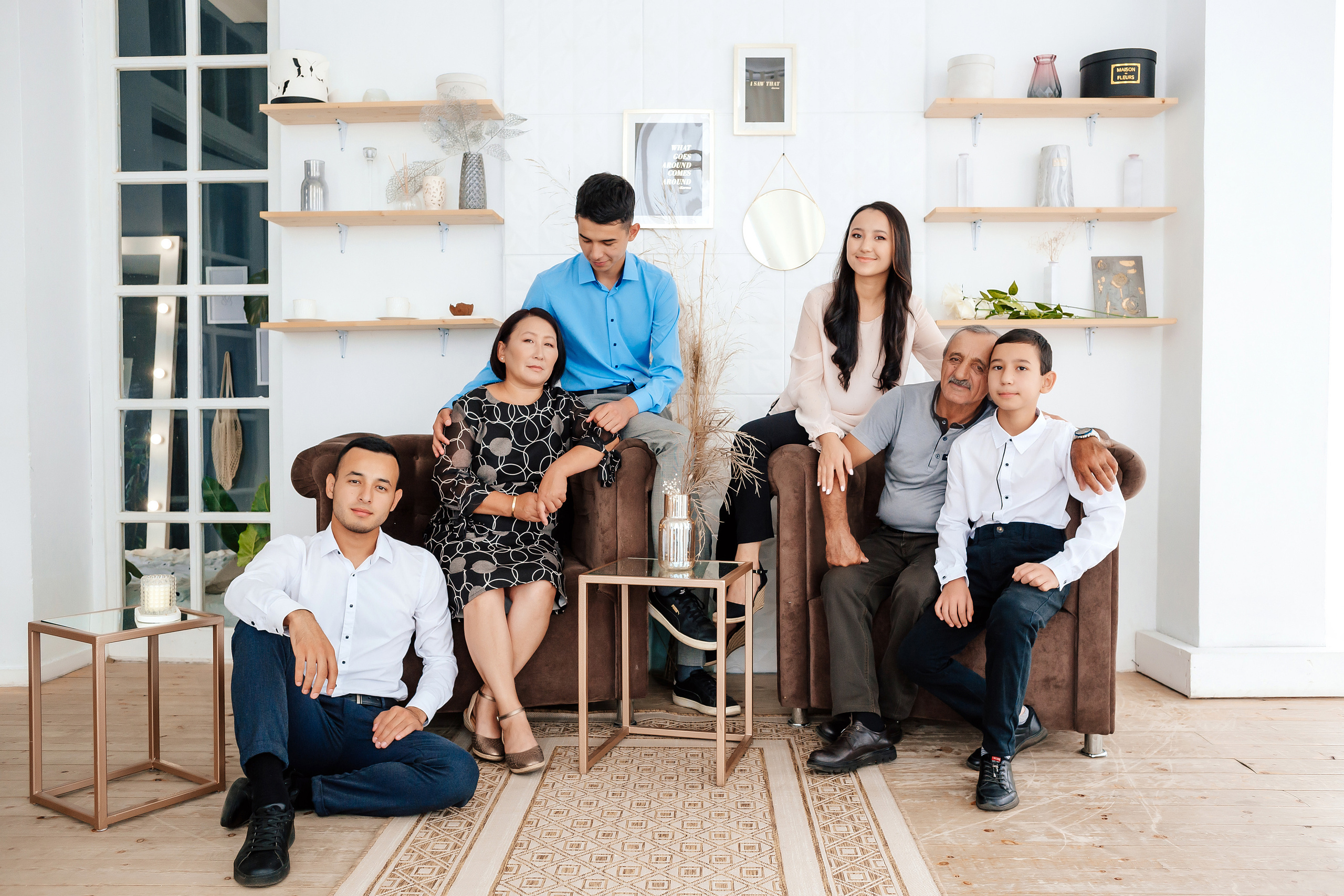 Анаида с родителями. Фотограф Бурятии София Андриянова