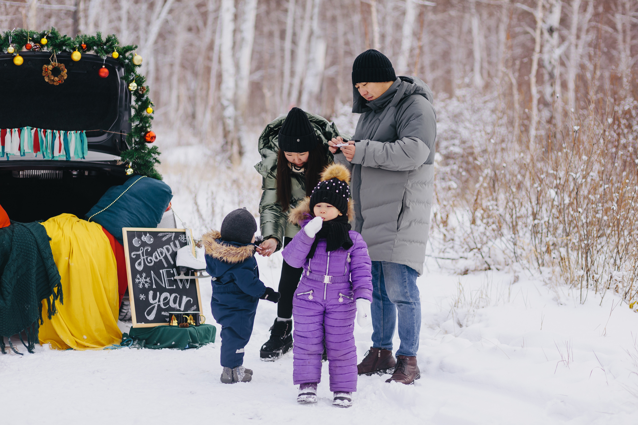 Семья Ванчиковых. Фотограф Бурятии София Андриянова