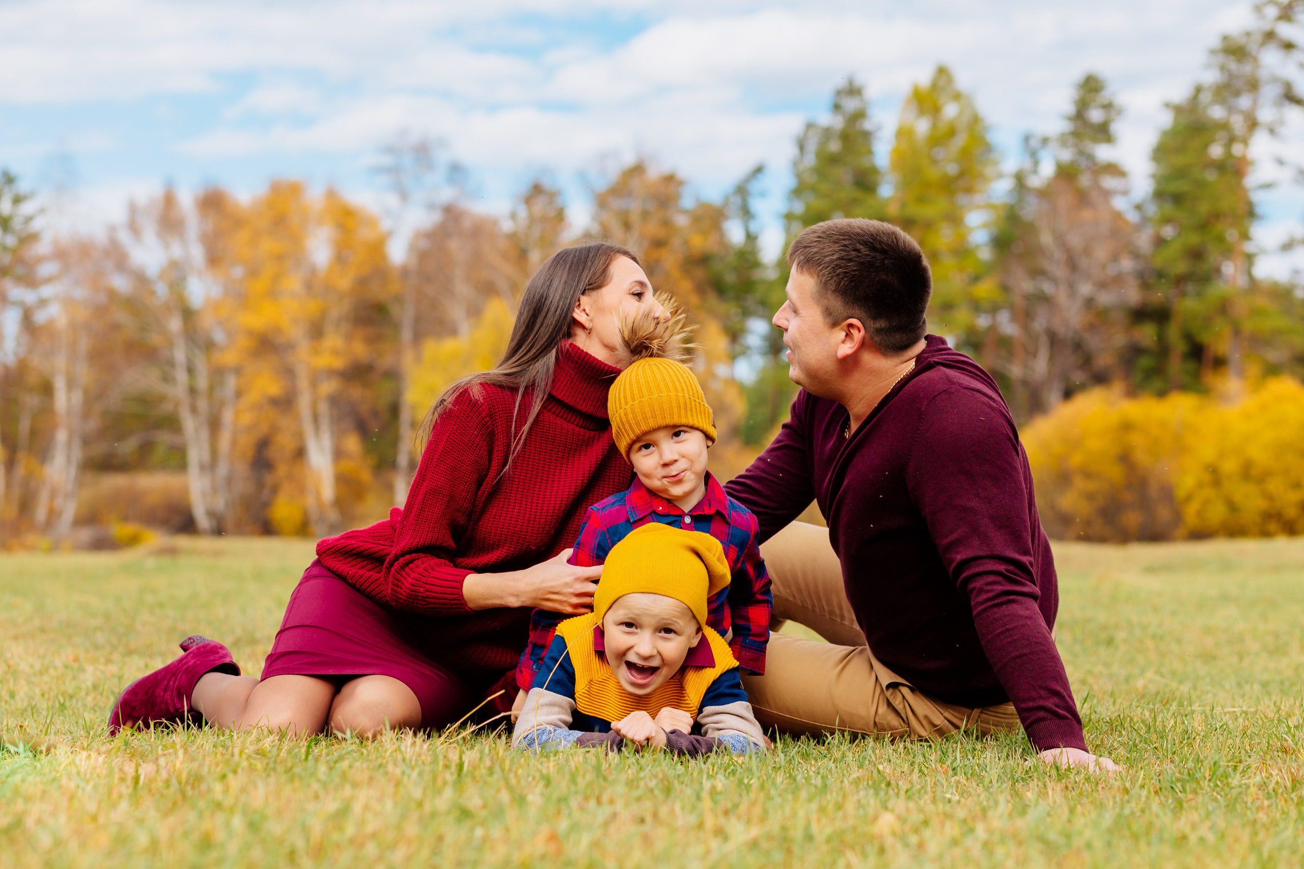 Семья Гунгер. Фотограф Бурятии София Андриянова