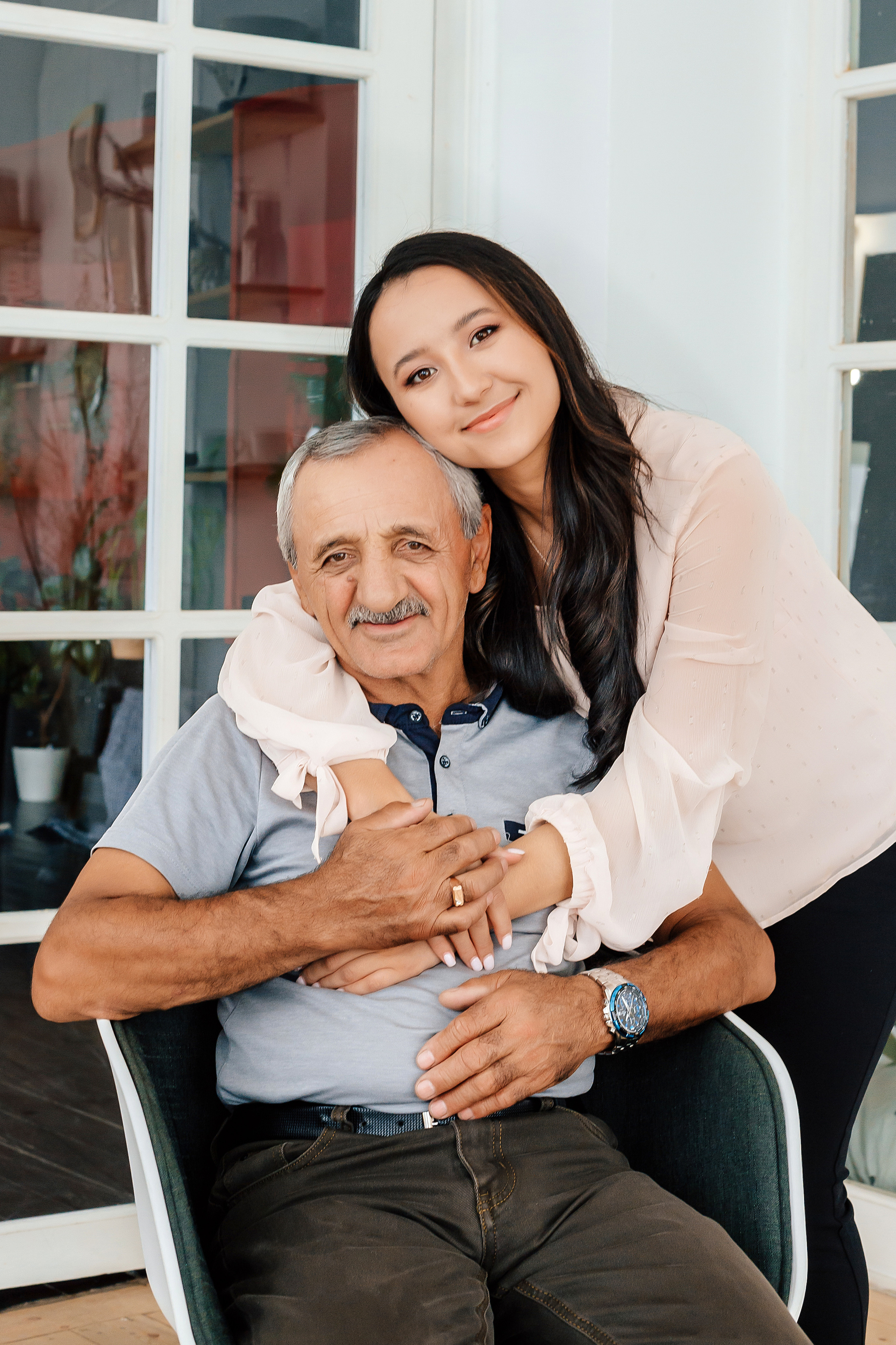 Анаида с родителями. Фотограф Бурятии София Андриянова