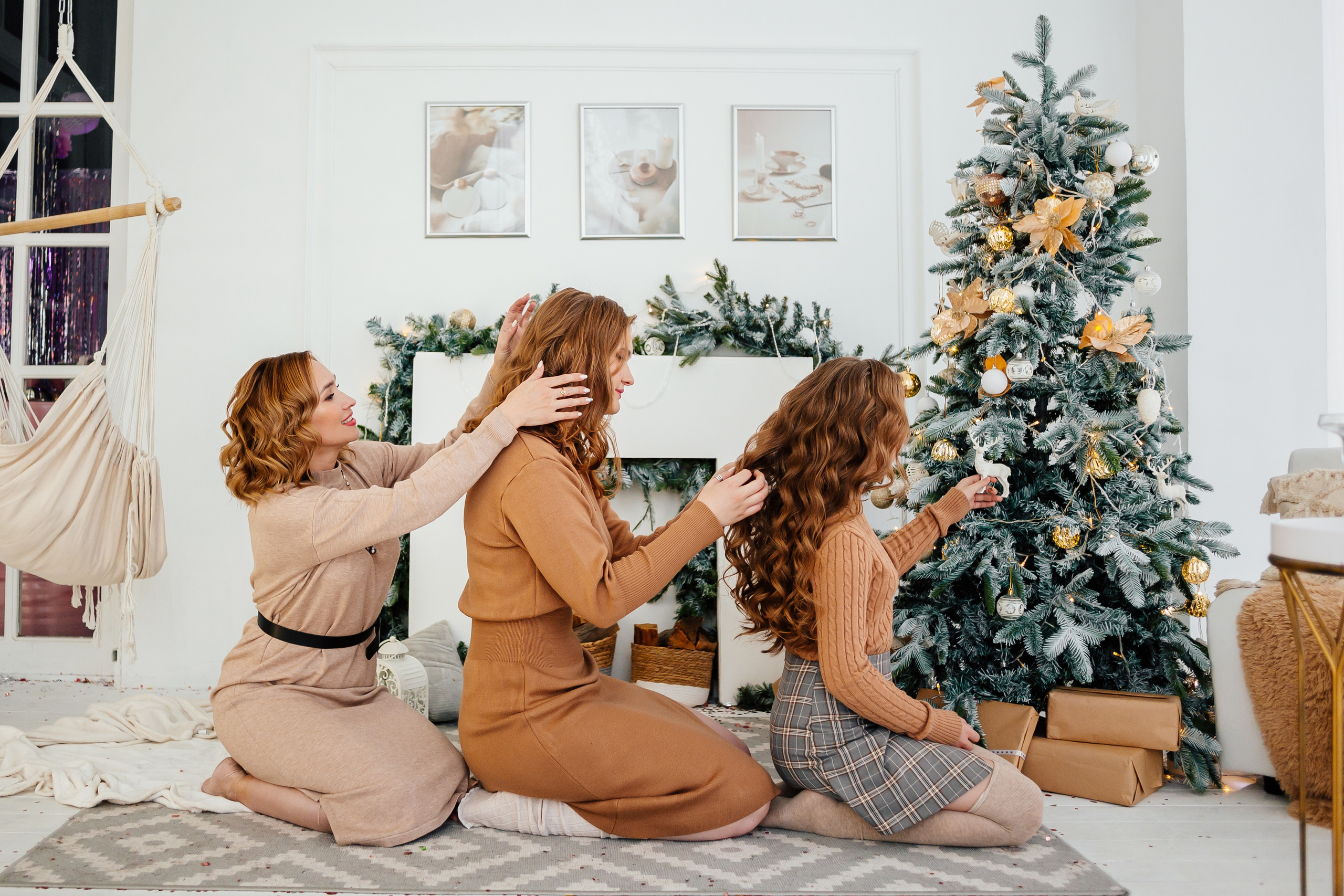 Татьяна с дочками. Фотограф Бурятии София Андриянова