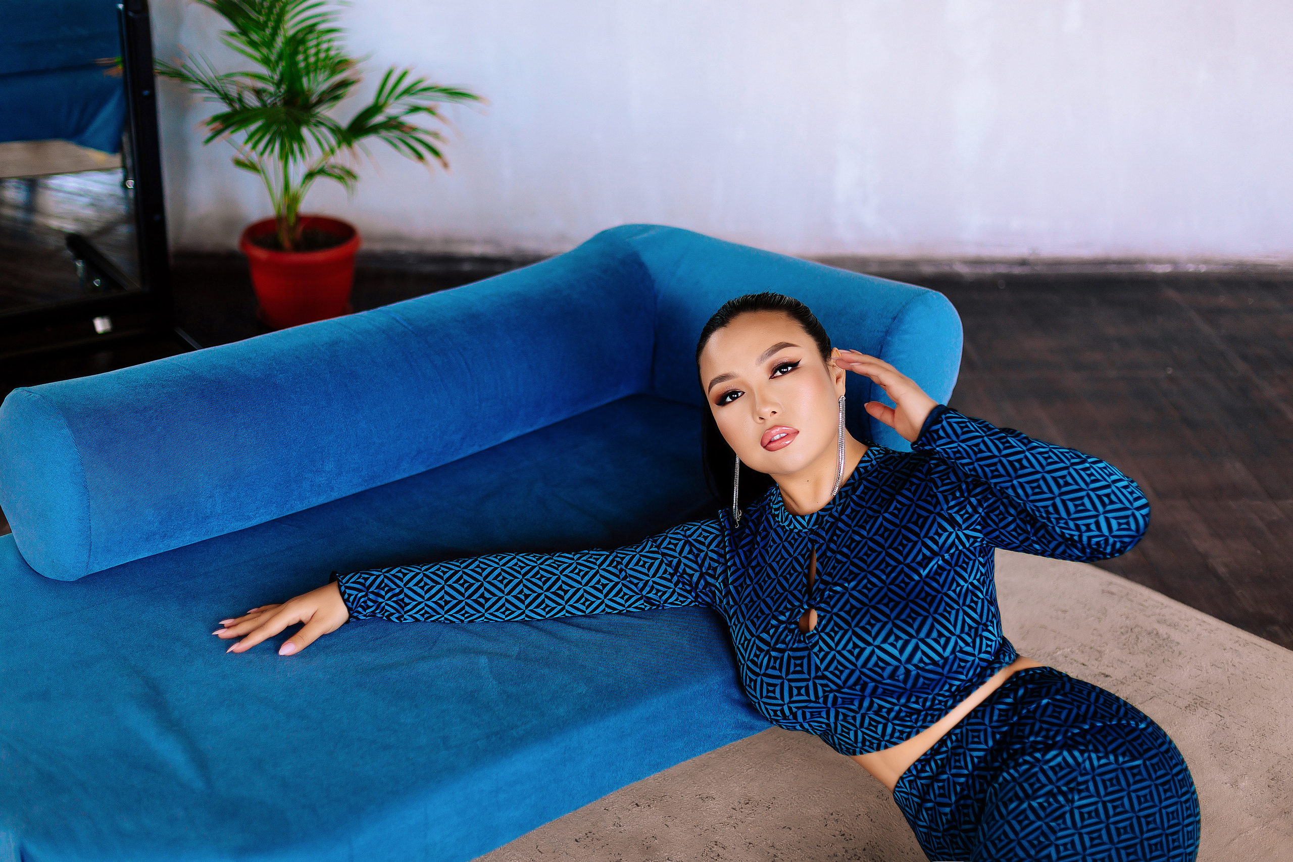 В студии с естественным светом. Фотограф Бурятии София Андриянова