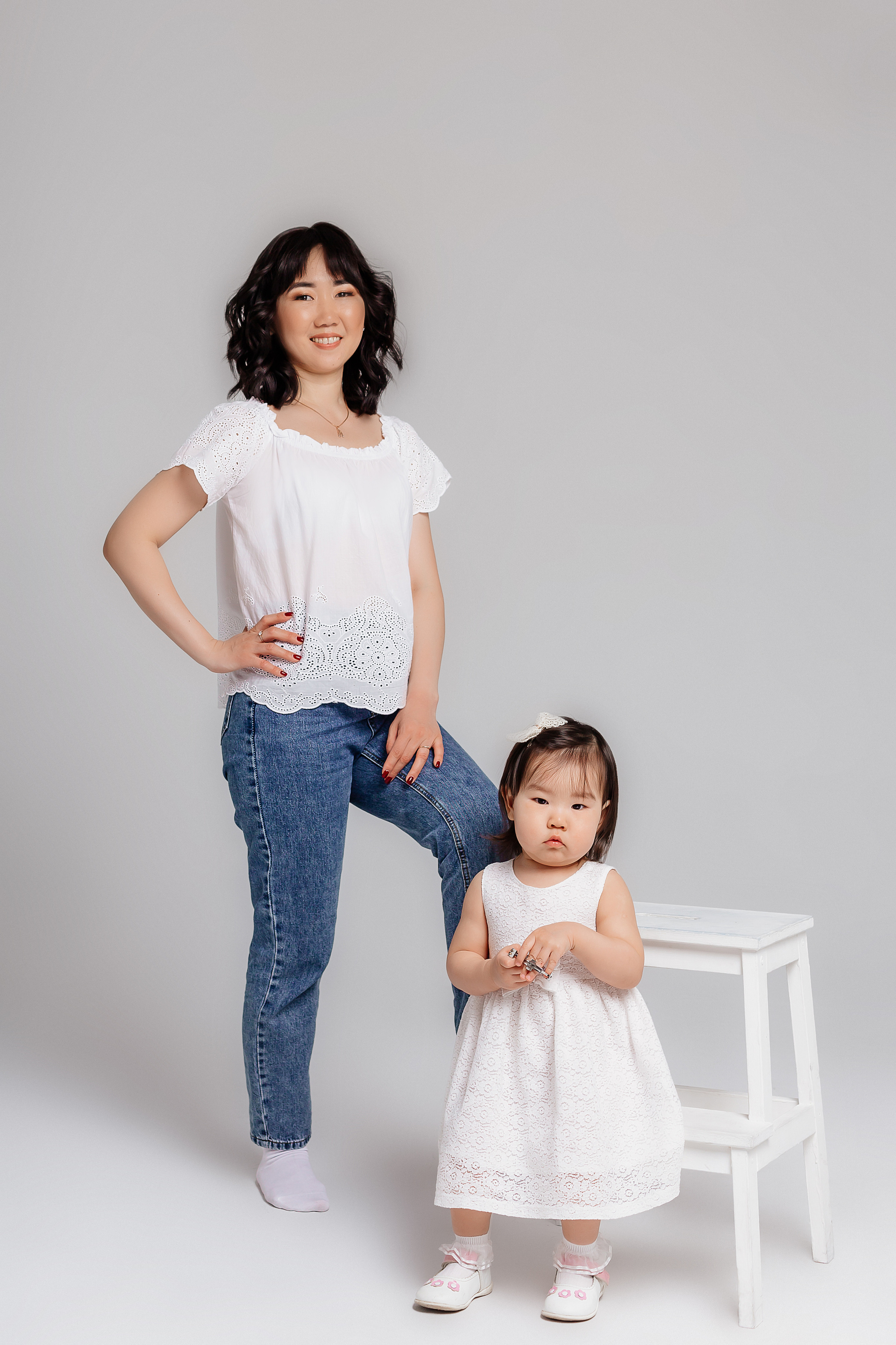 Оксана с дочкой. Фотограф Бурятии София Андриянова