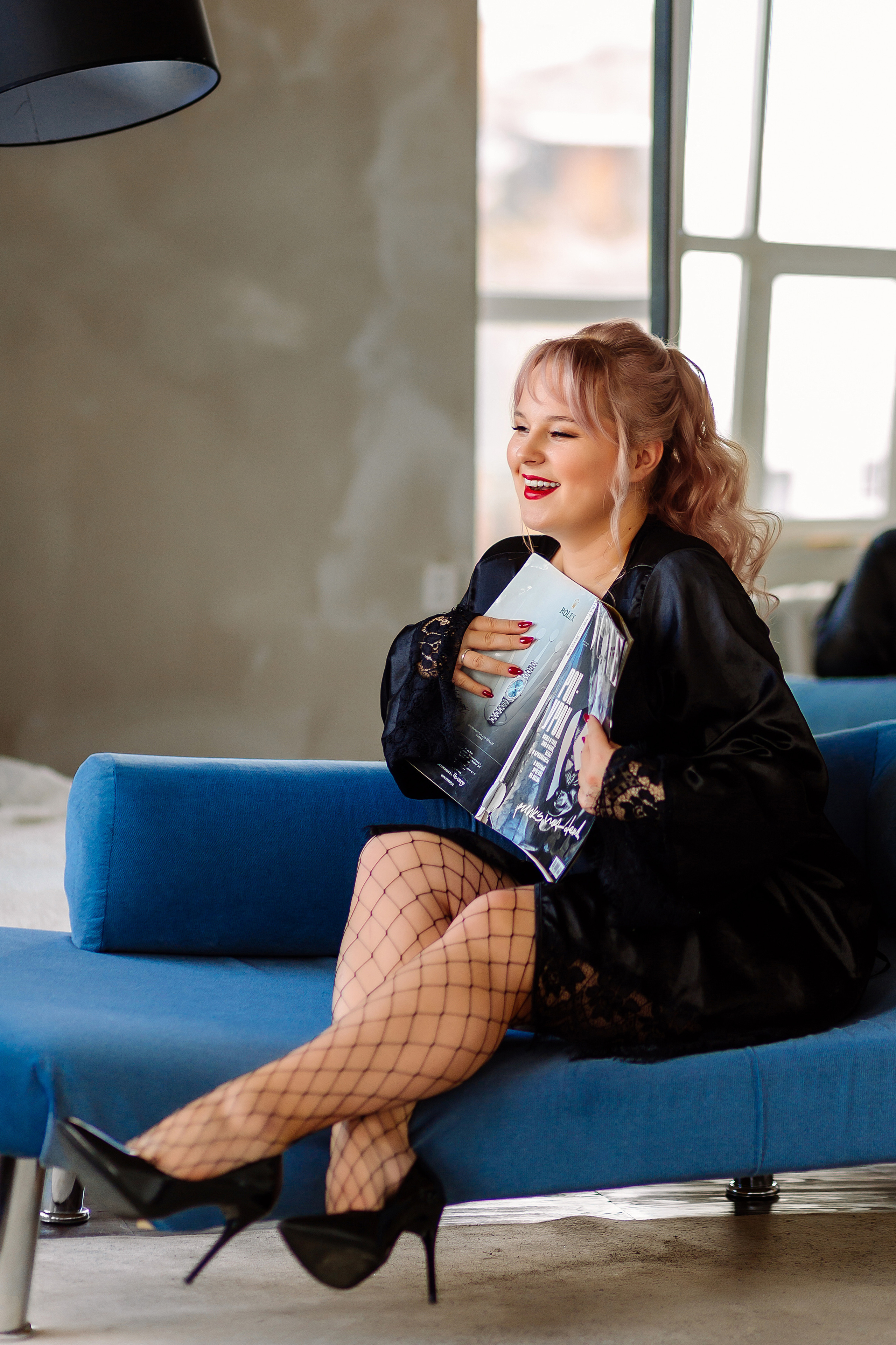 В студии с естественным светом. Фотограф Бурятии София Андриянова