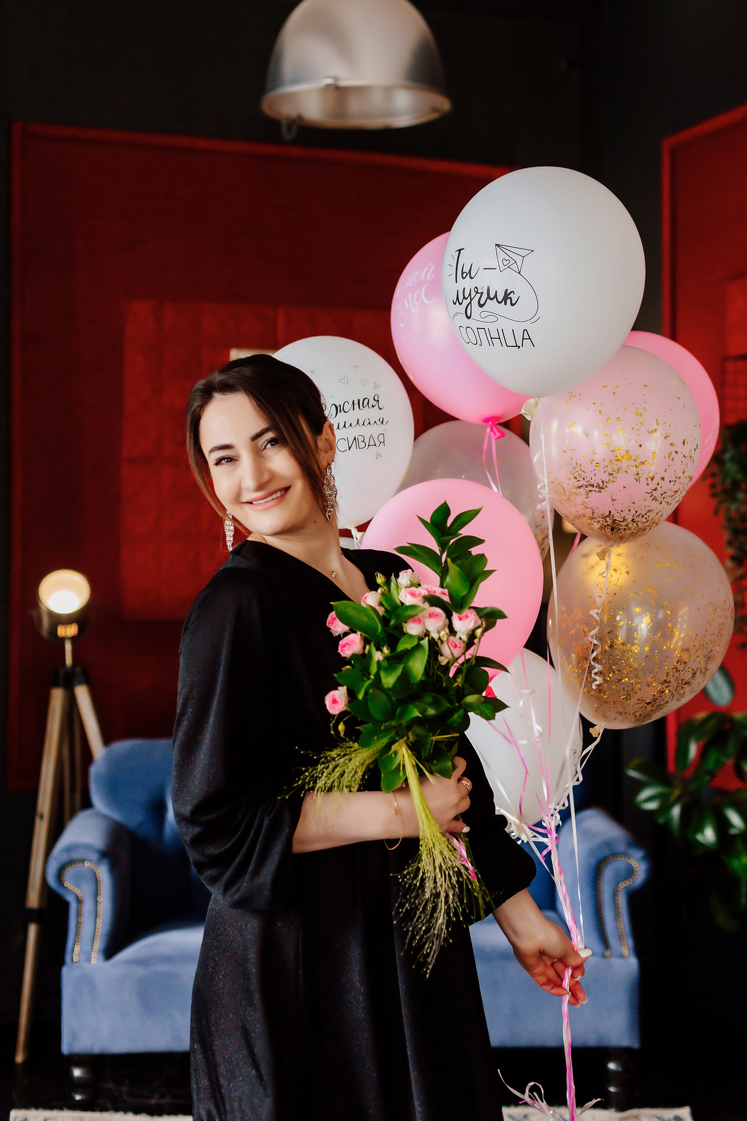 В студии с естественным светом. Фотограф Бурятии София Андриянова