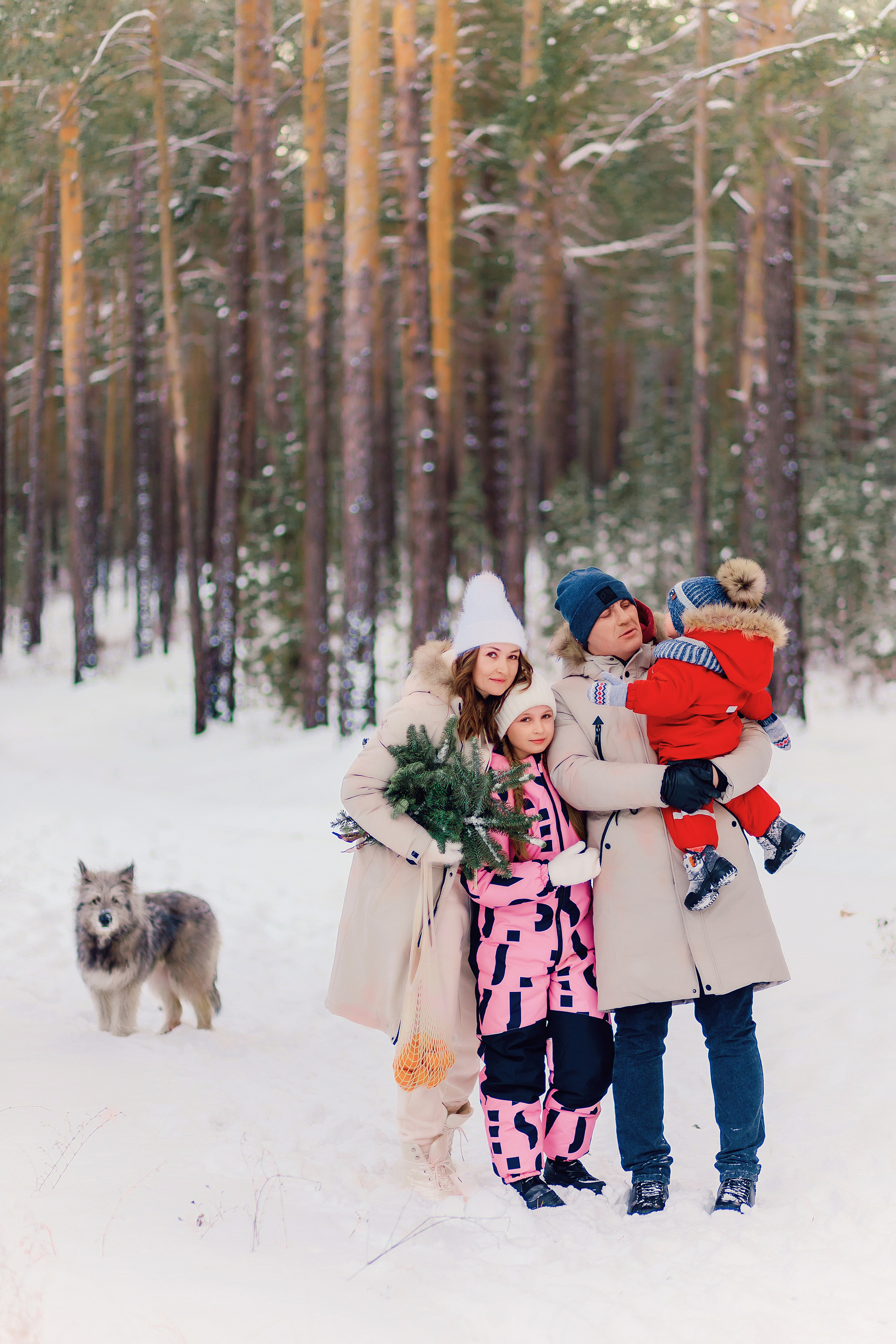 Олеся с семьей. Фотограф Бурятии София Андриянова