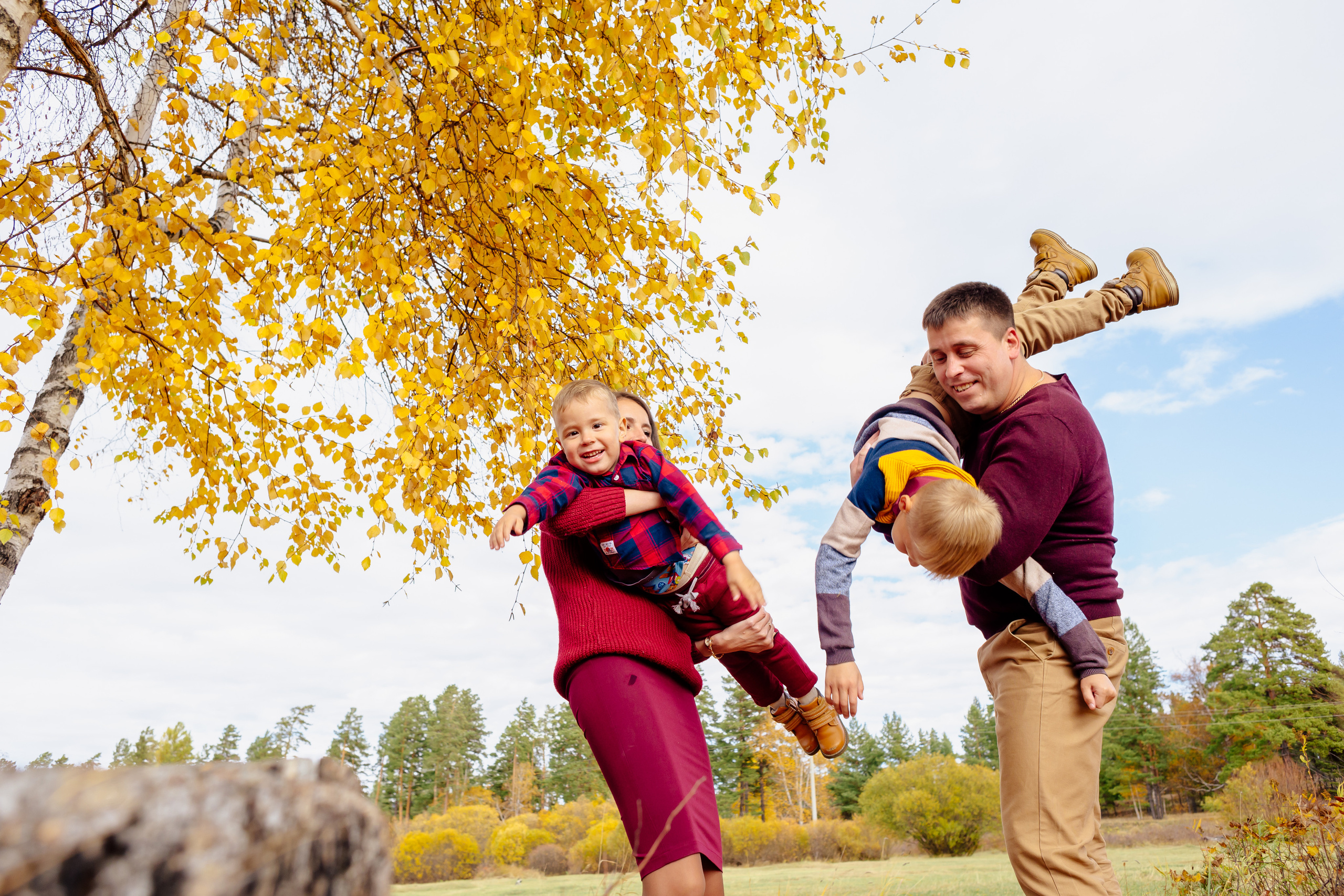 Семья Гунгер. Фотограф Бурятии София Андриянова