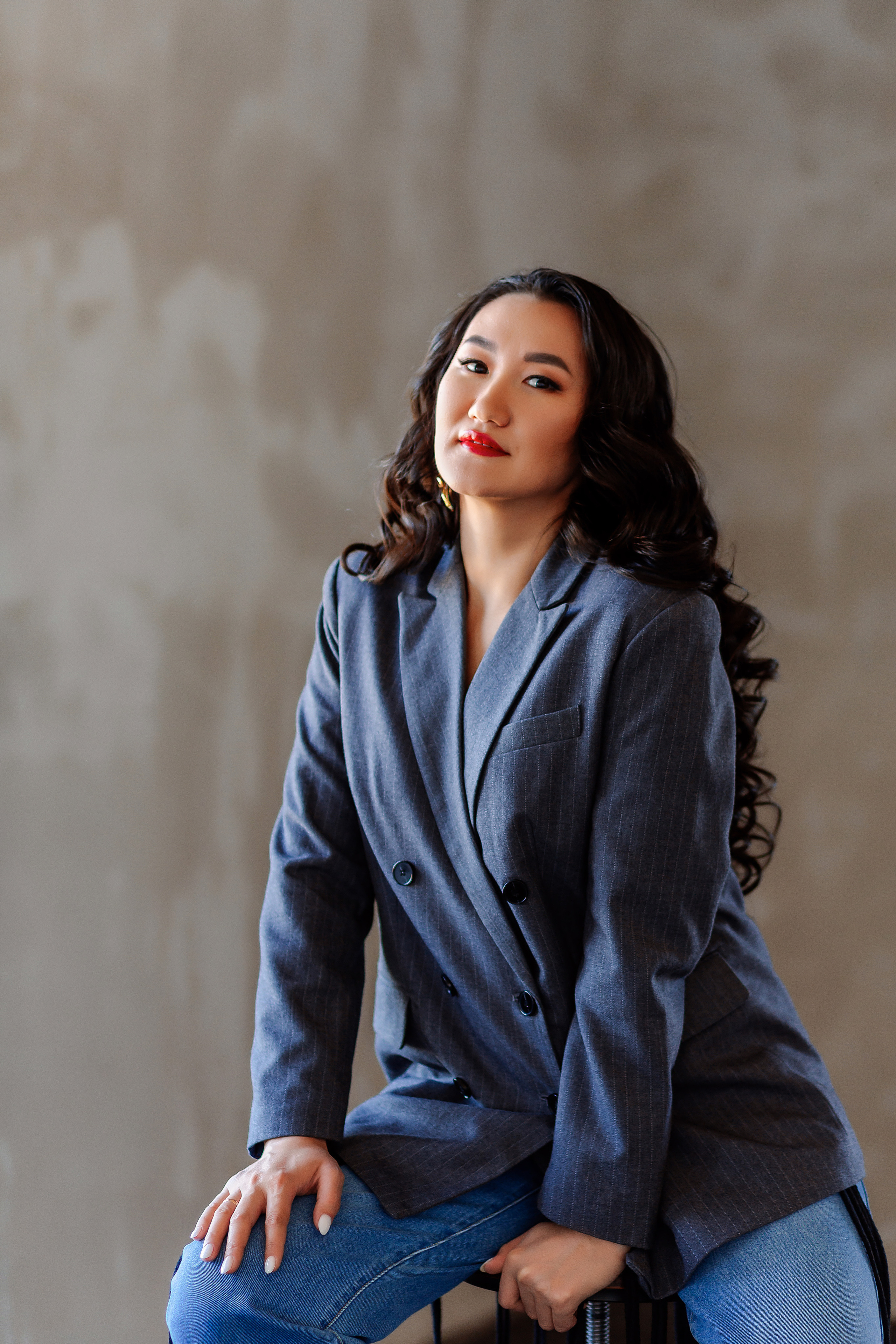 В студии с естественным светом. Фотограф Бурятии София Андриянова