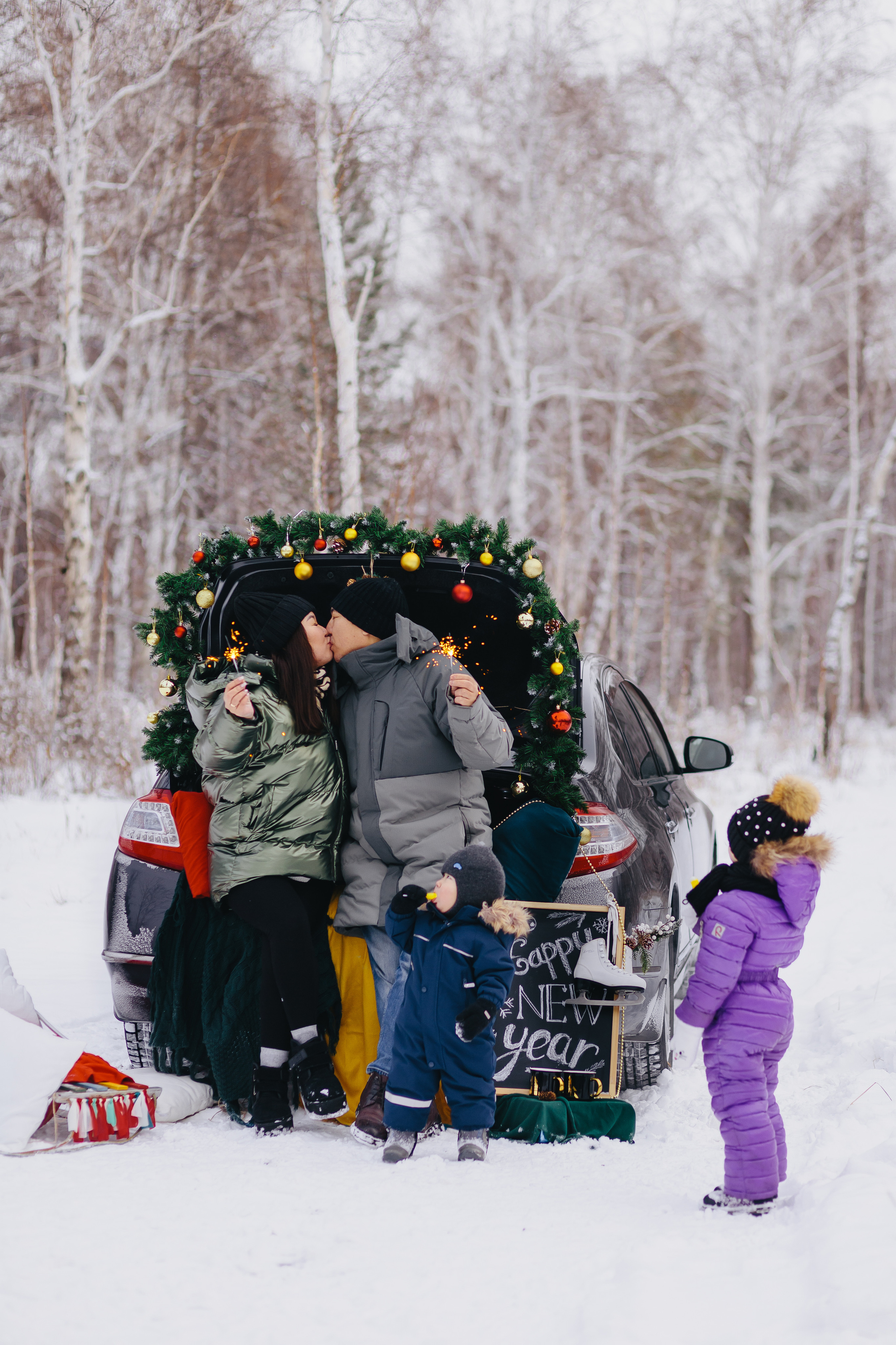 Семья Ванчиковых. Фотограф Бурятии София Андриянова