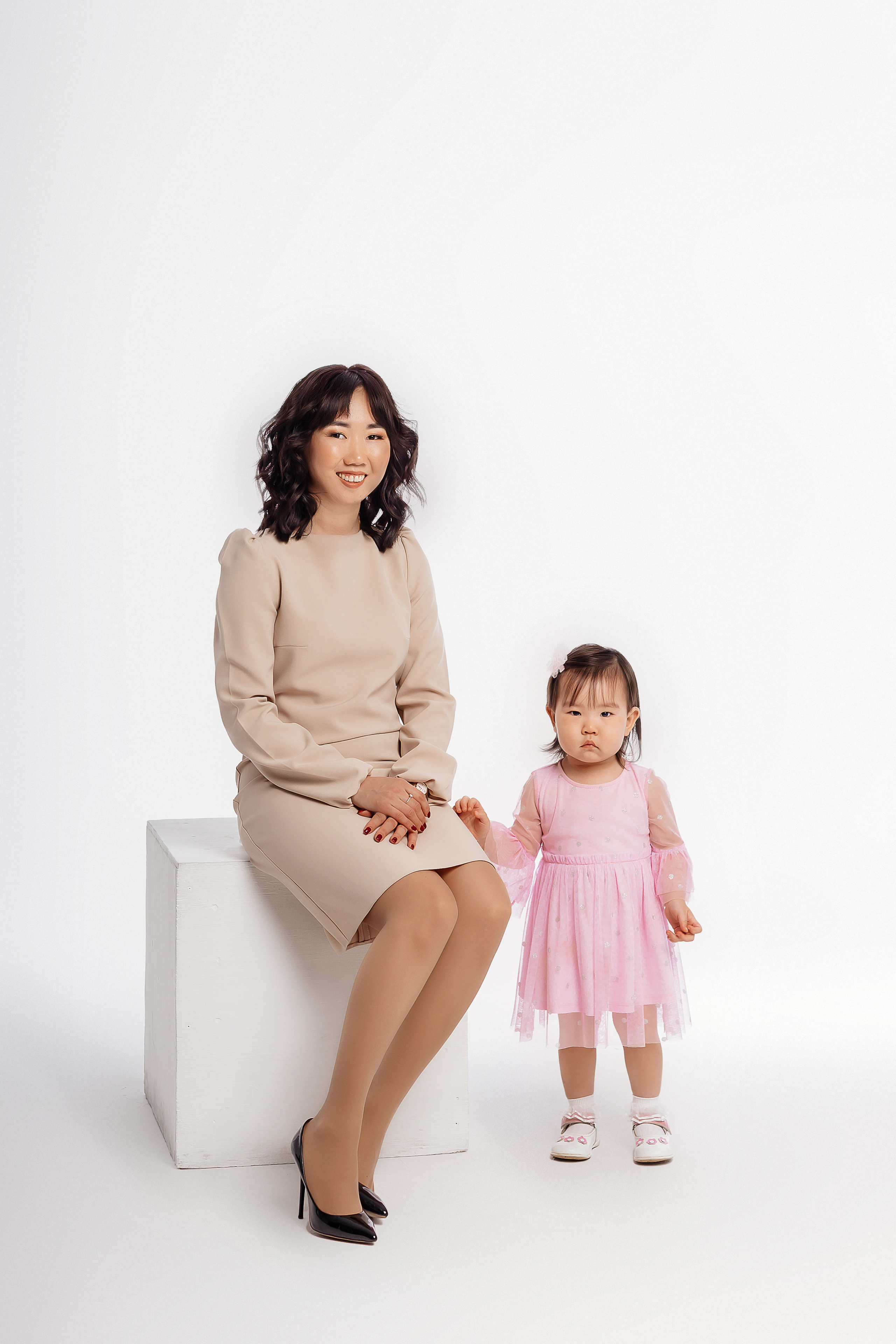 Оксана с дочкой. Фотограф Бурятии София Андриянова