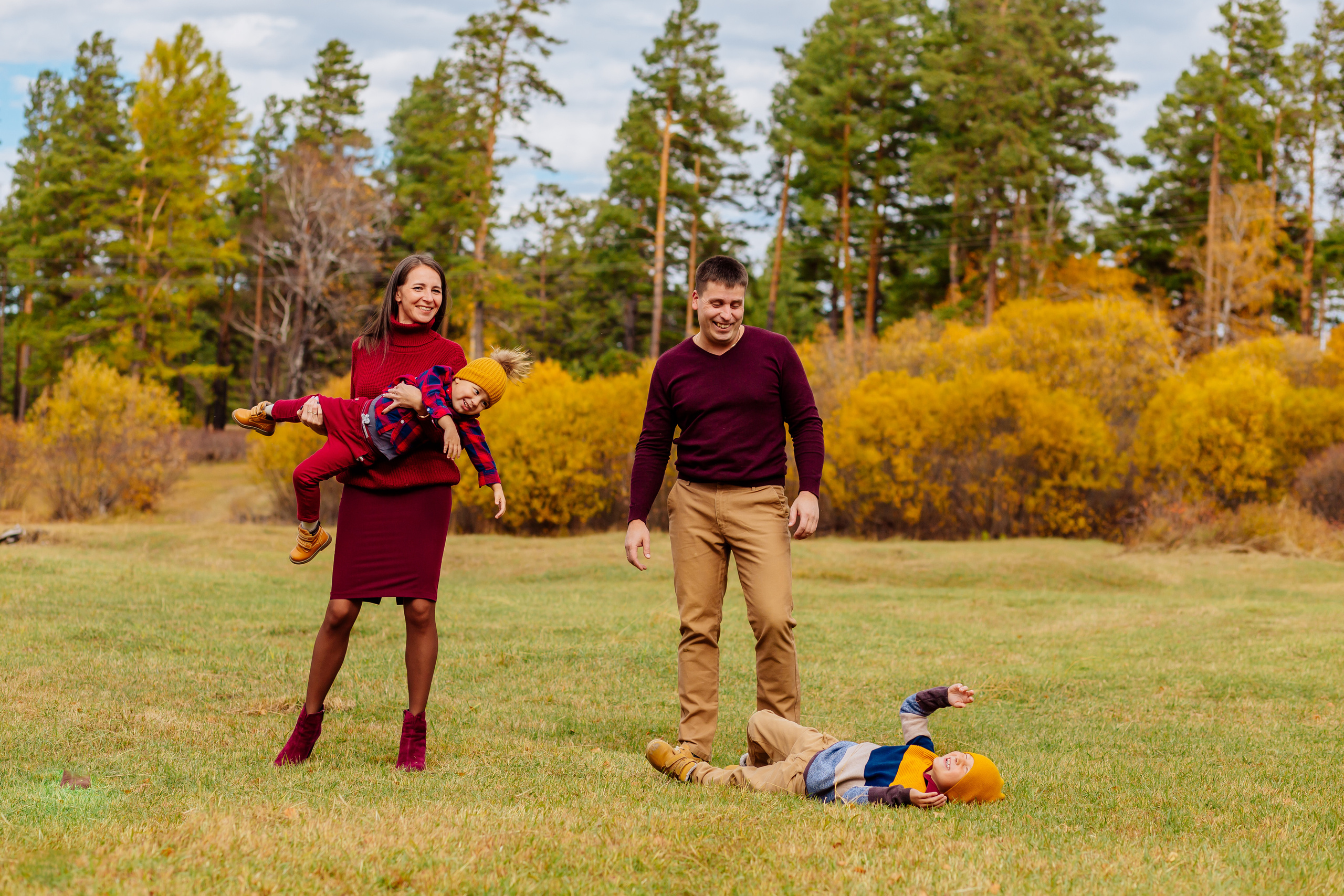 Семья Гунгер. Фотограф Бурятии София Андриянова