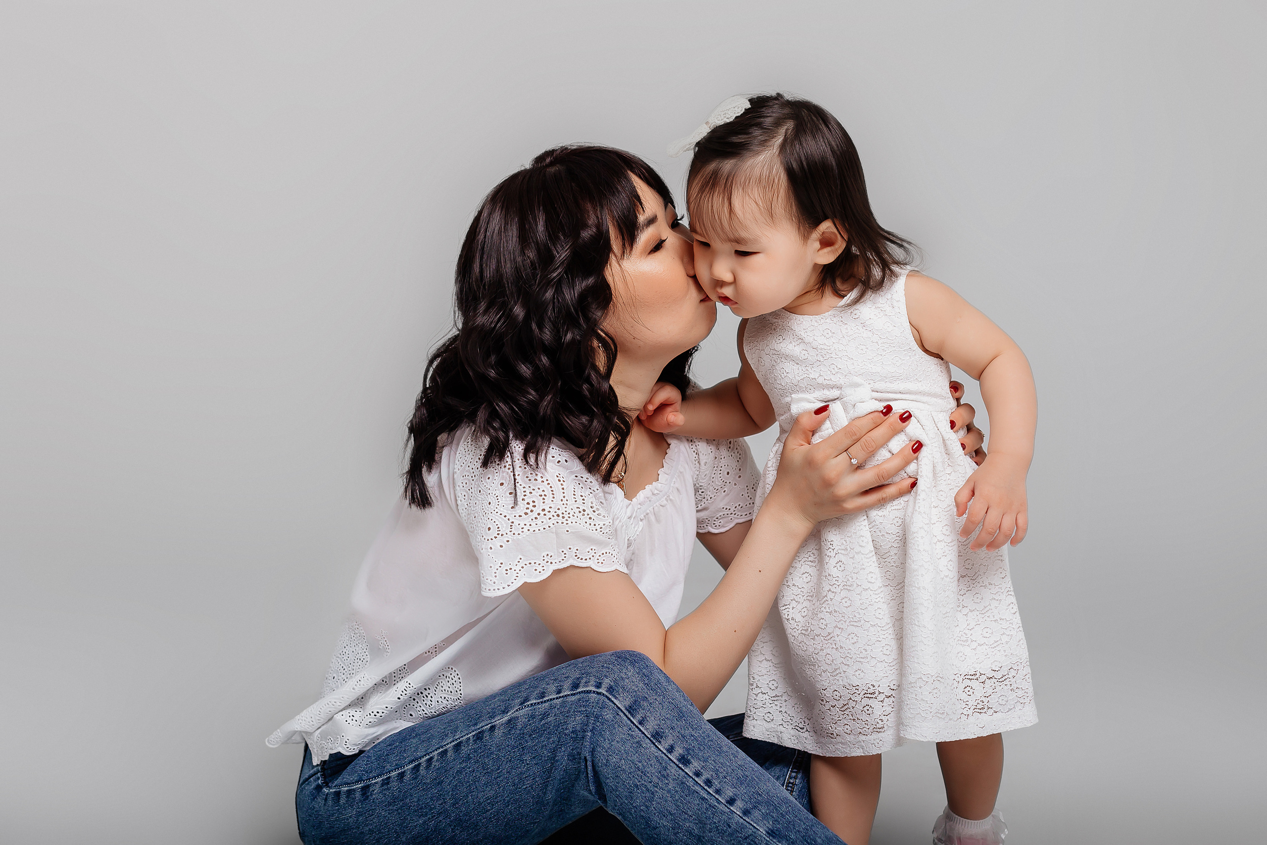 Оксана с дочкой. Фотограф Бурятии София Андриянова