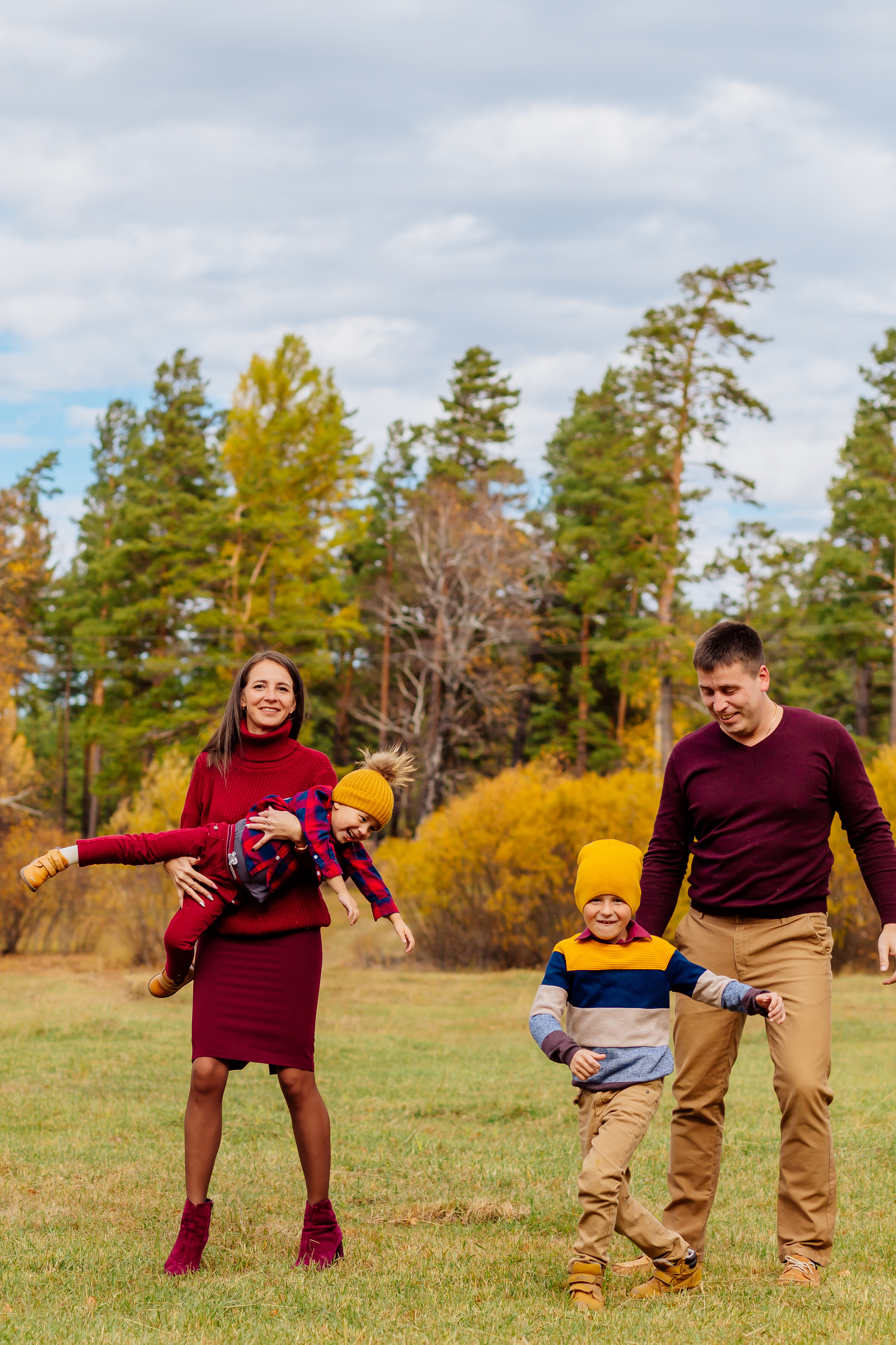 Семья Гунгер. Фотограф Бурятии София Андриянова