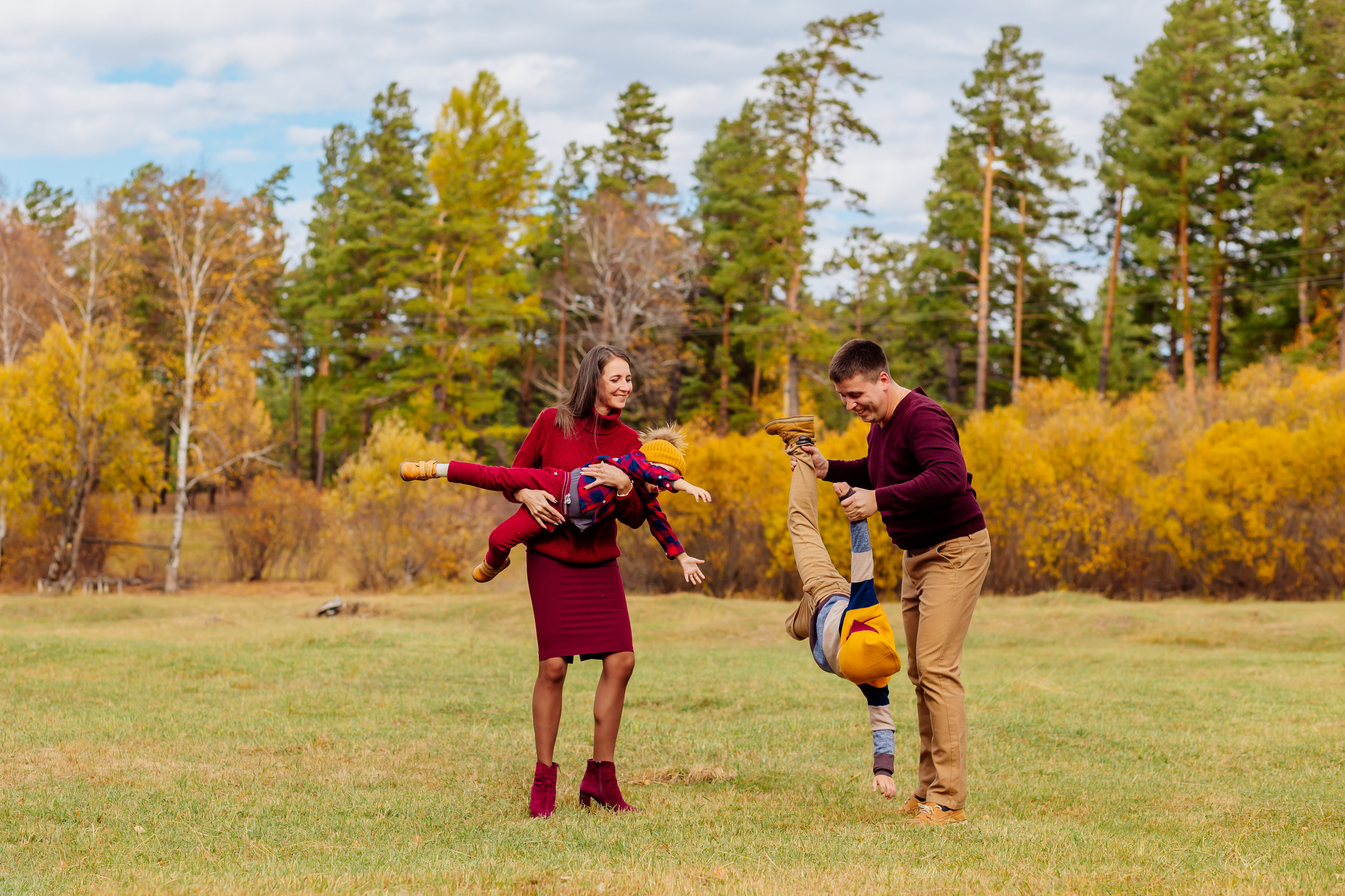 Семья Гунгер. Фотограф Бурятии София Андриянова