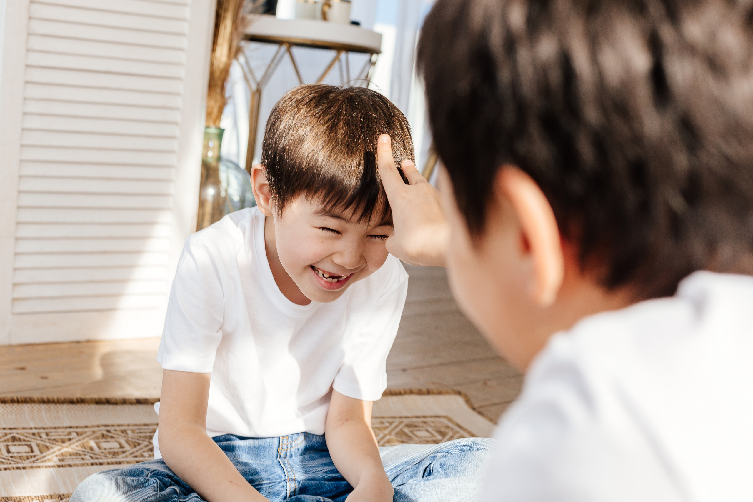 Ксения с сыновьями. Фотограф Бурятии София Андриянова
