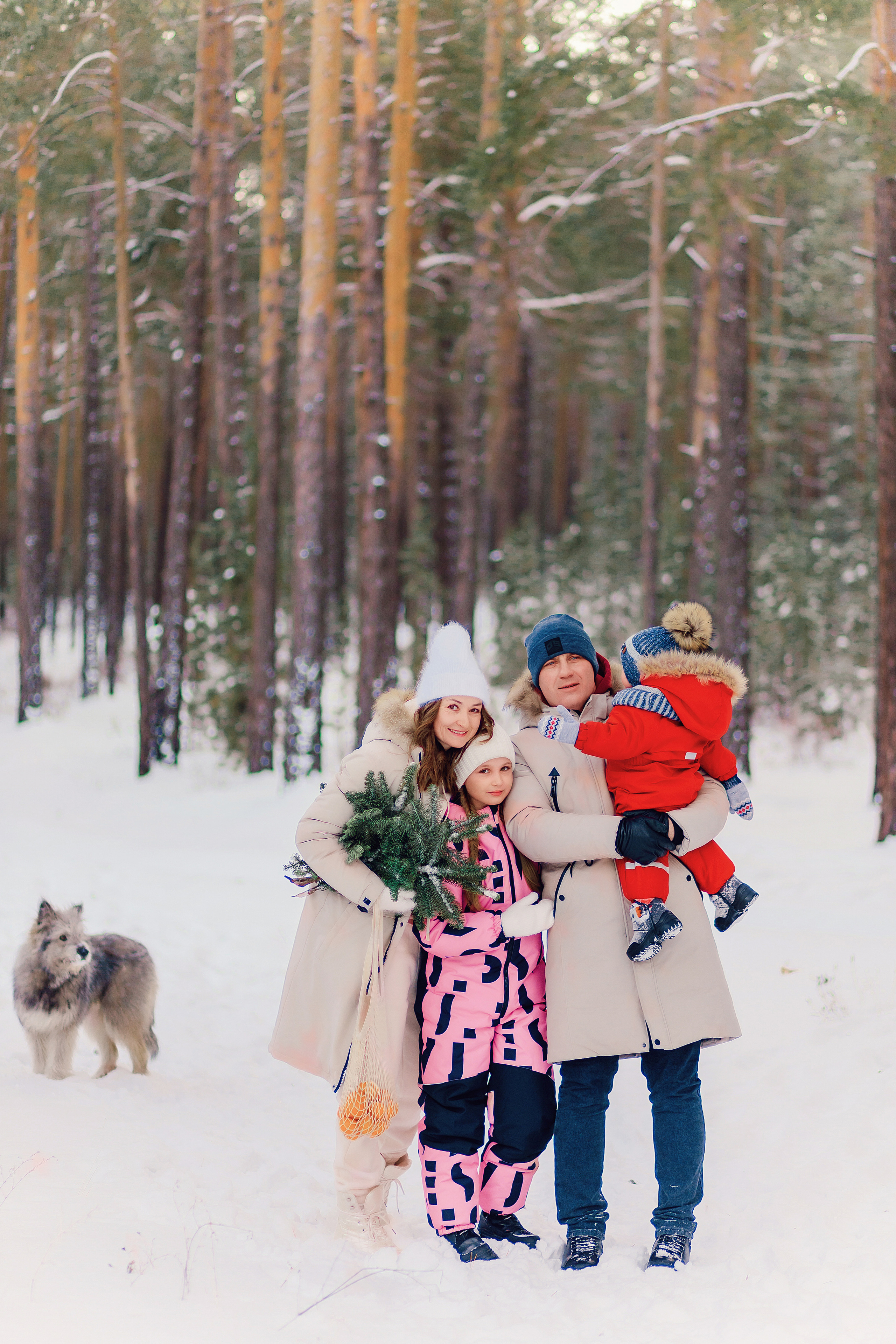 Олеся с семьей. Фотограф Бурятии София Андриянова