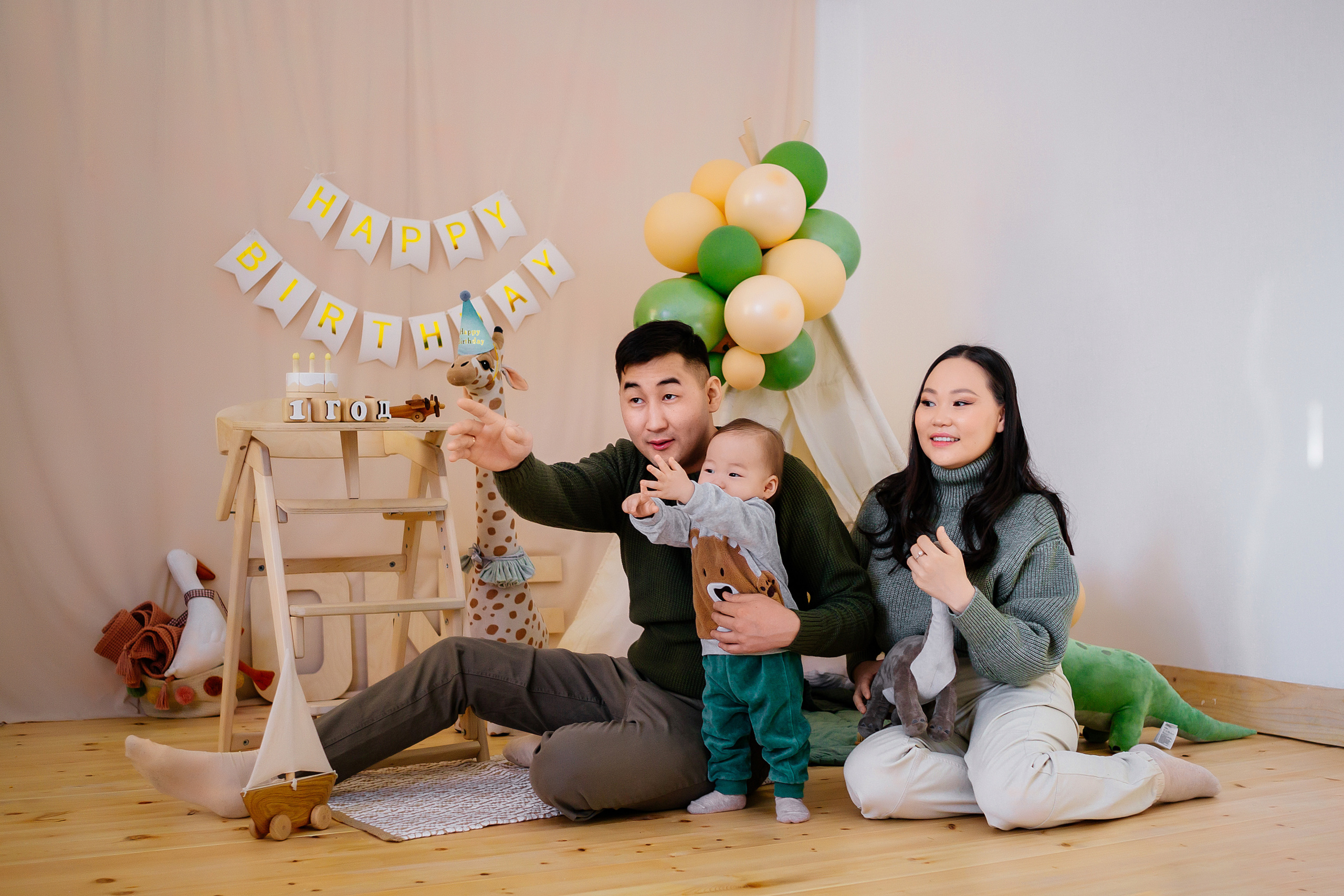 Найдану 1 годик. Фотограф Бурятии София Андриянова