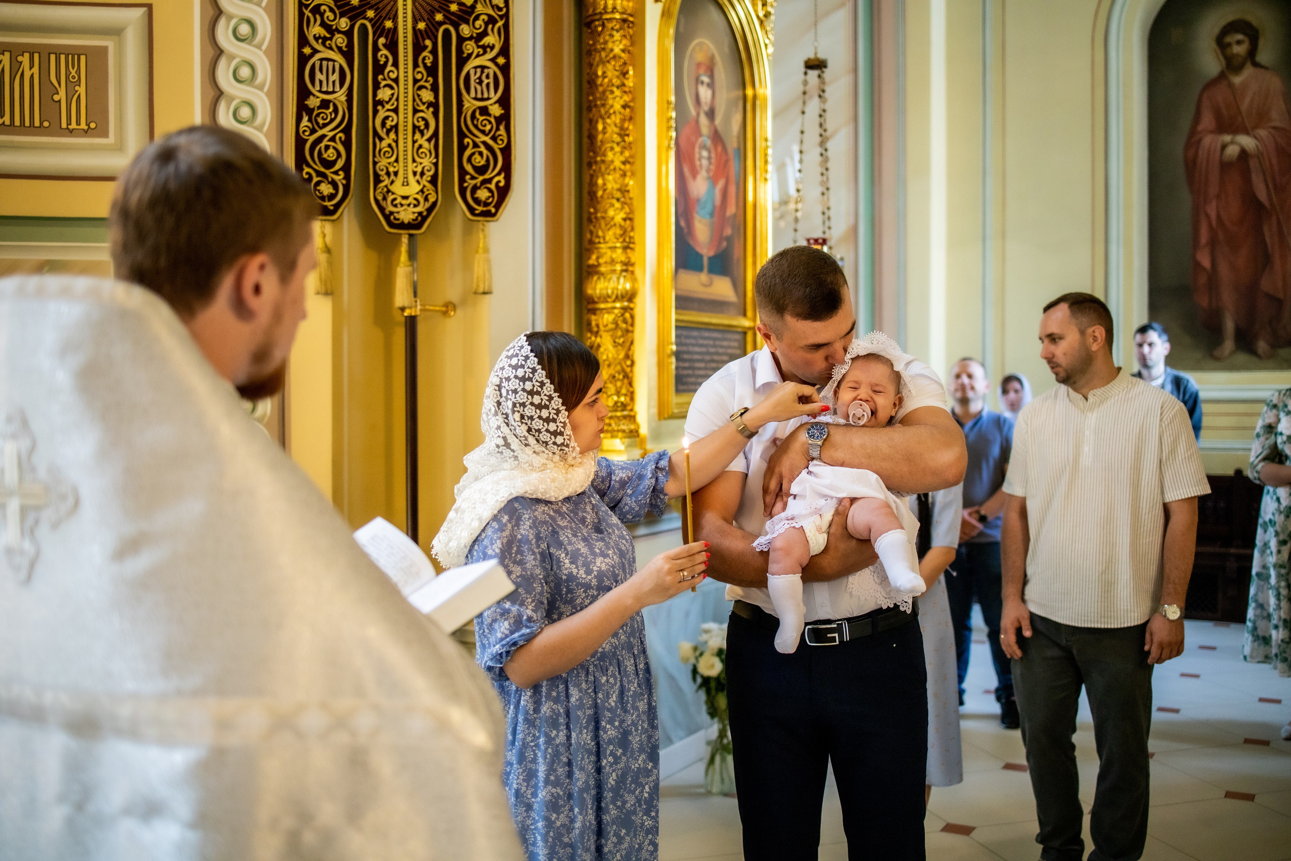 Крещение Нины. Фотограф Надежда Лукьянова
