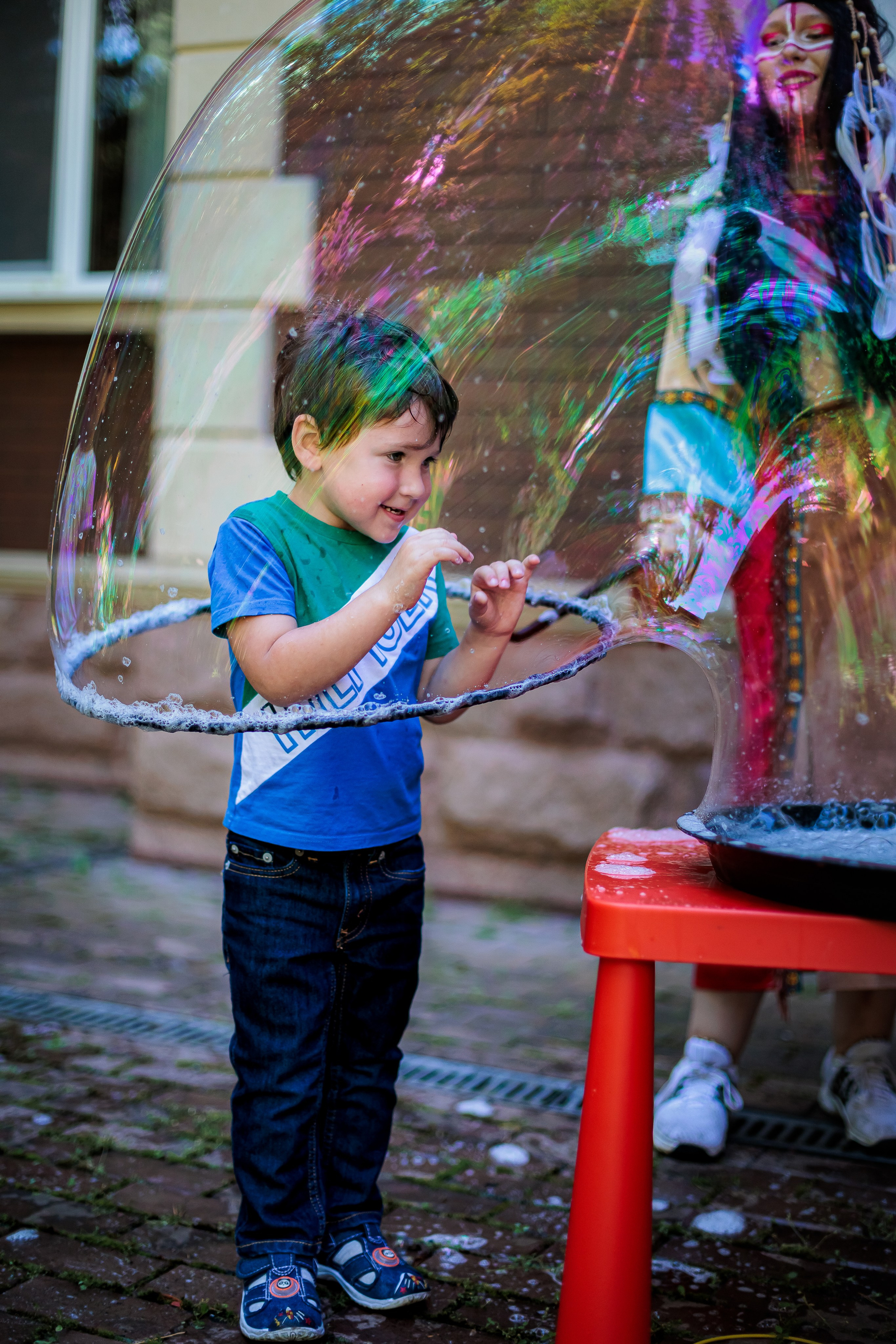 День рождения Леона «Индейцы». Семейный и детский фотограф Комина Елена, Власиха, Одинцово