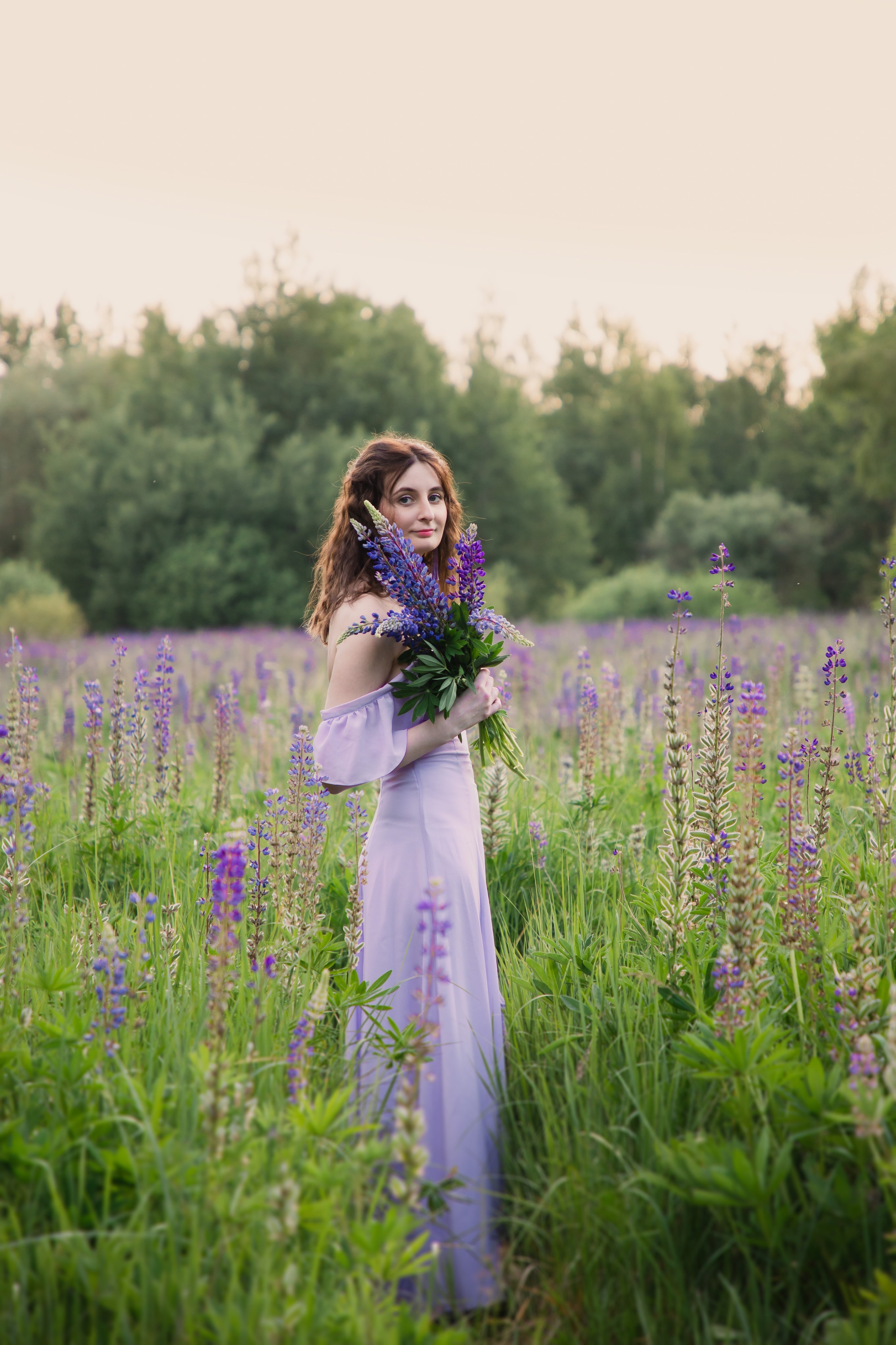 Люпиновое поле. Юлия Башкатова, сказочный фотограф, Москва