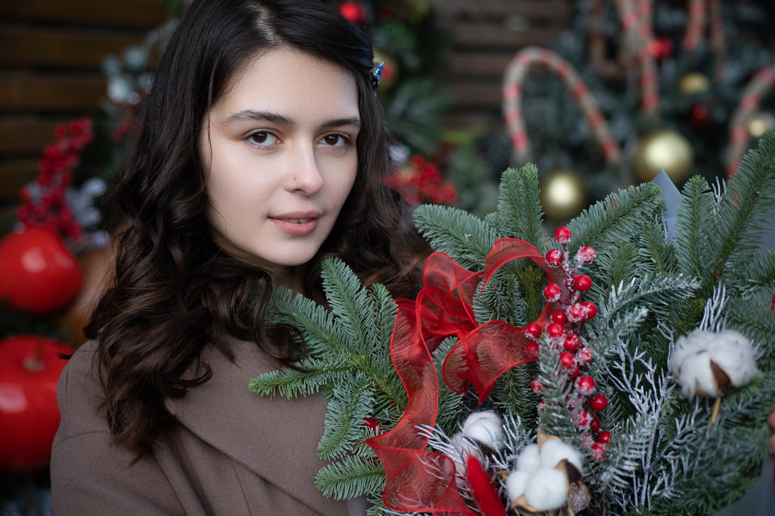 Фотосессия семейная «Новогодний букет». Фотограф в Крыму Татьяна Барицкая ЕНОТИКА