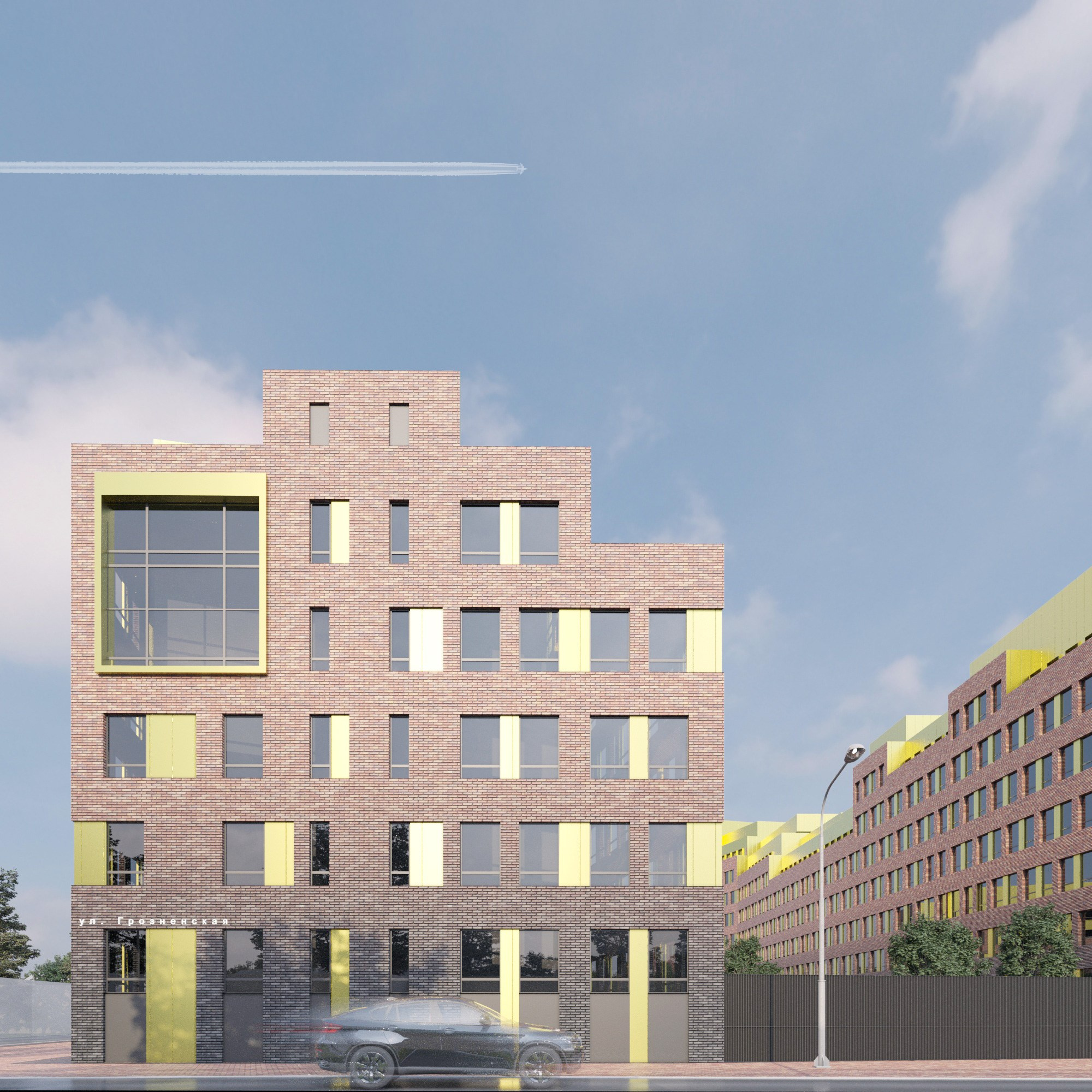 Многоквартирные дома / Dachnaya_GK Вариант 2. SAAS Селиванов Алексей Архитектурная Студия