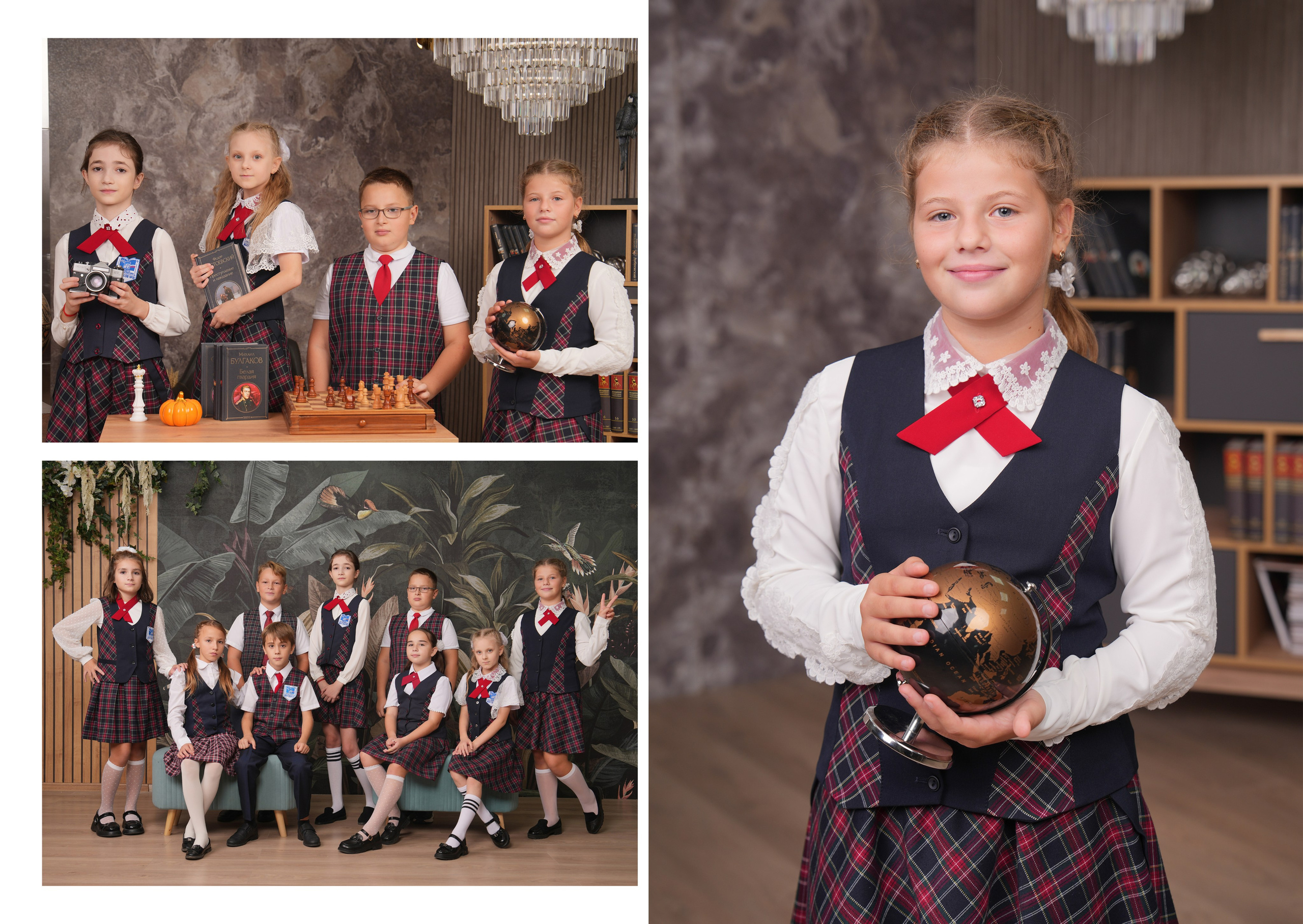 ШКОЛА 30 — 4 «Б» класс. Красивый выпускной альбом в Краснодаре