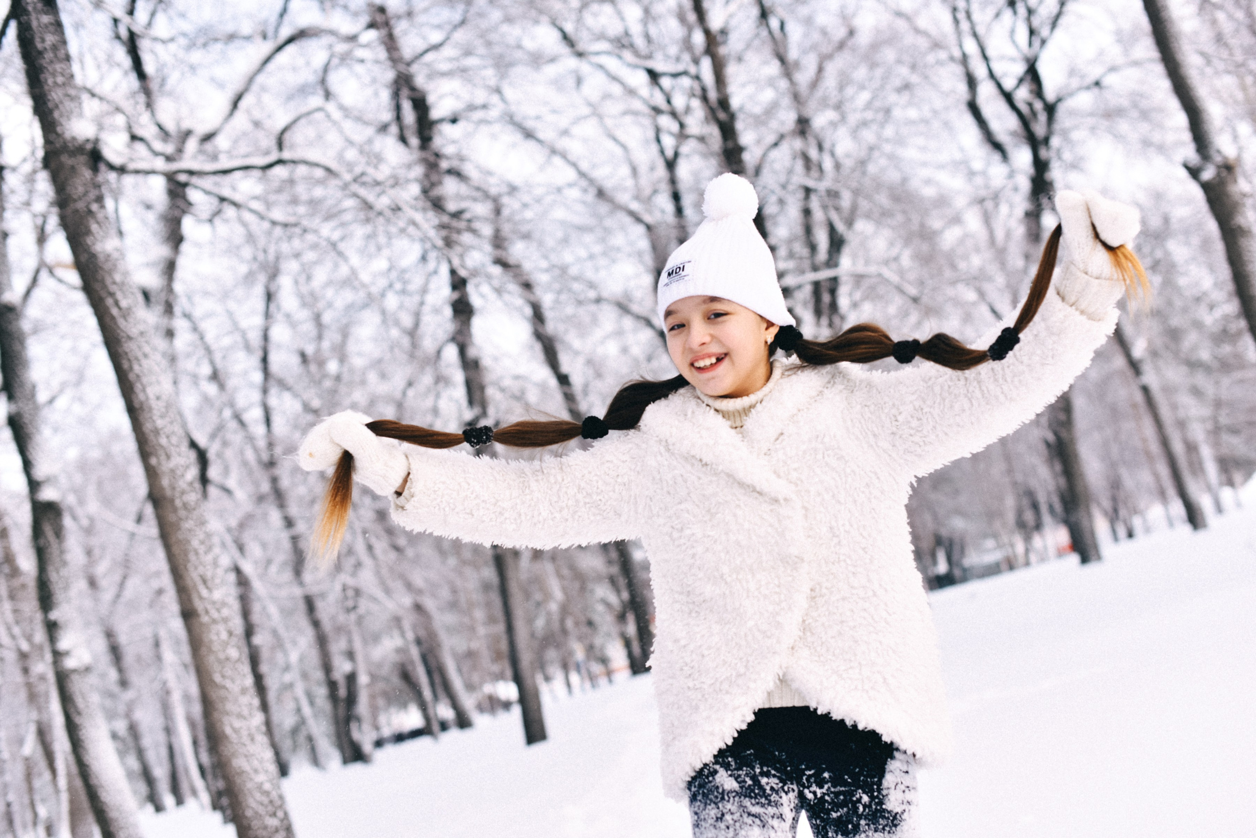 Девочки зима