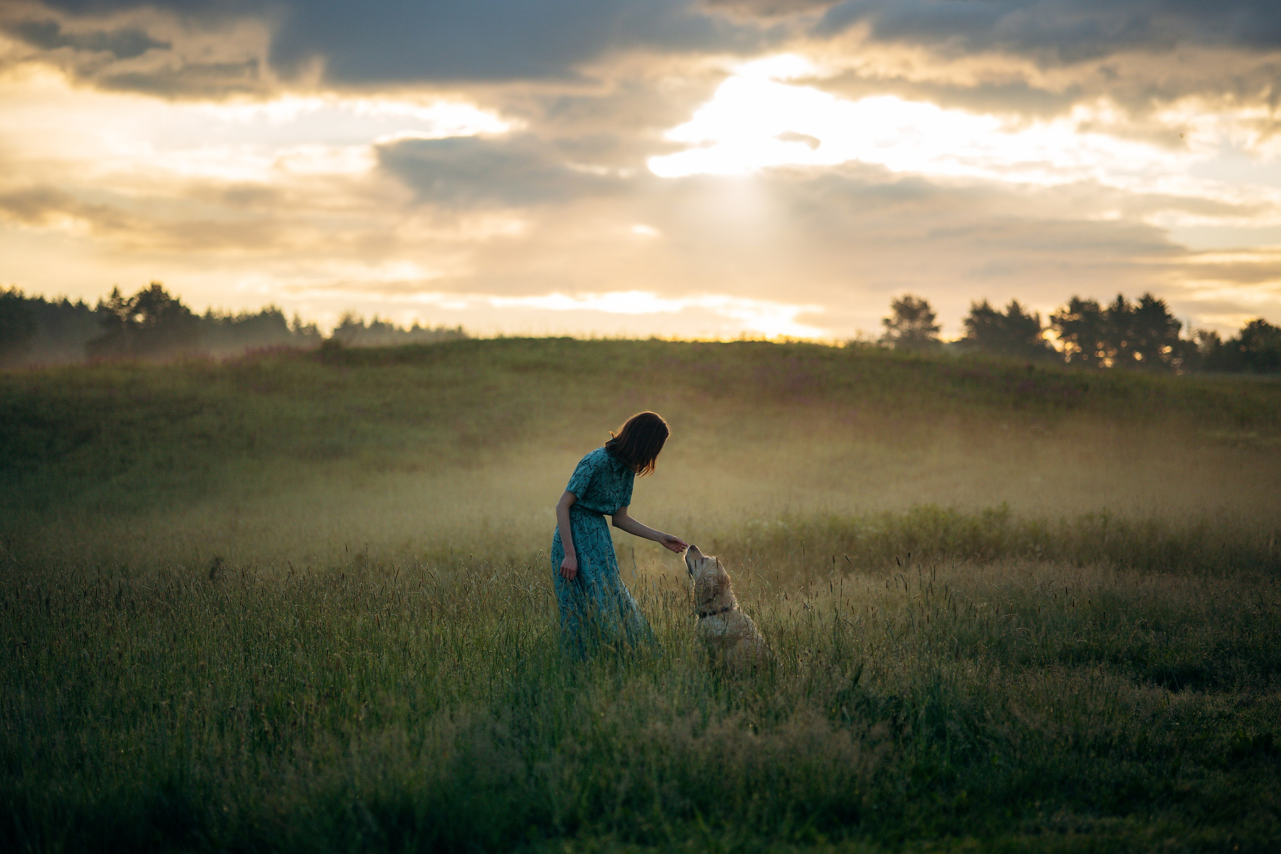 Юля и Руби. Фотограф — Анималист | Санкт-Петербург