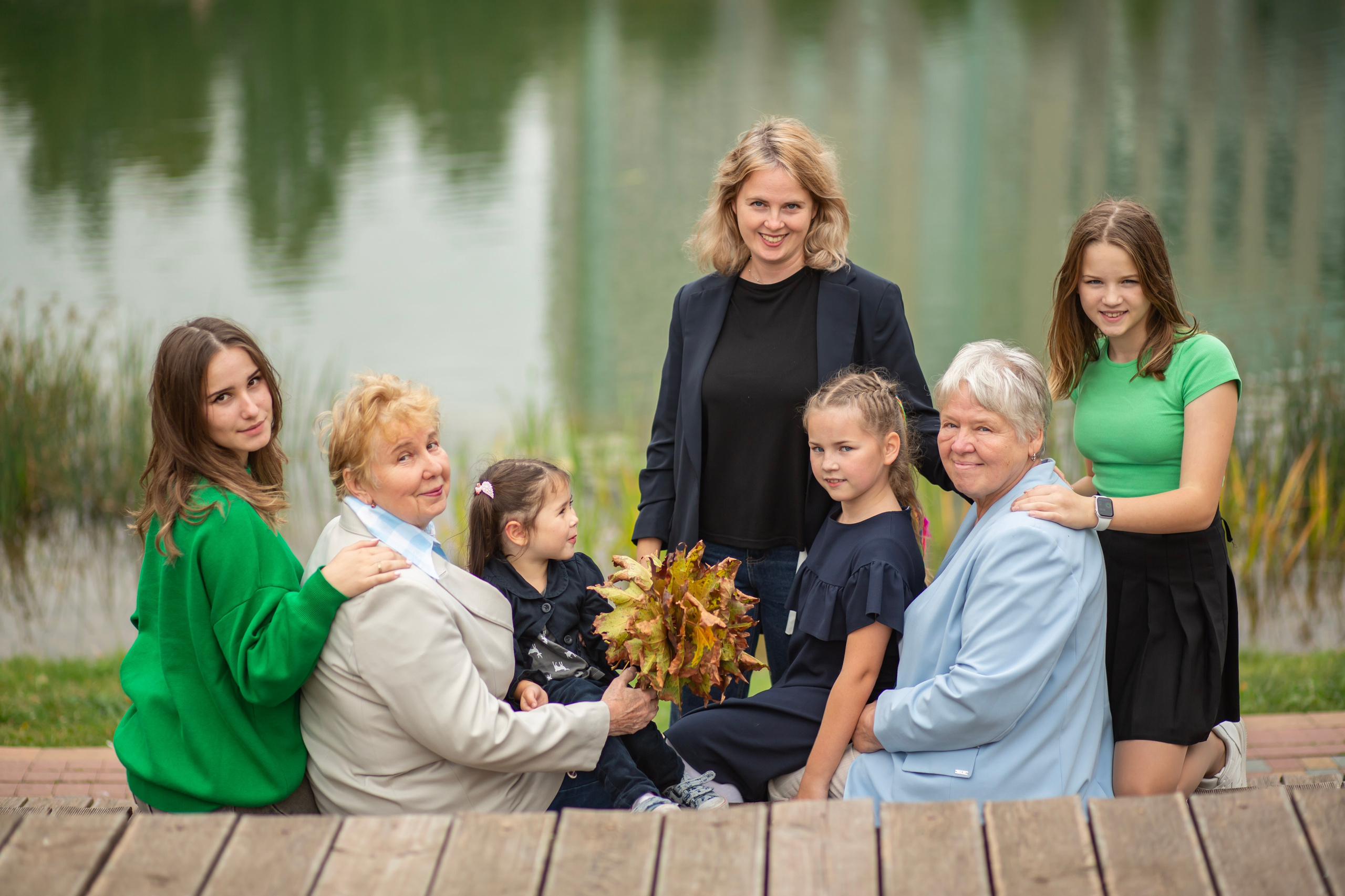 Осенние истории. Семейный и детский фотограф в Москве и МО — Александра
