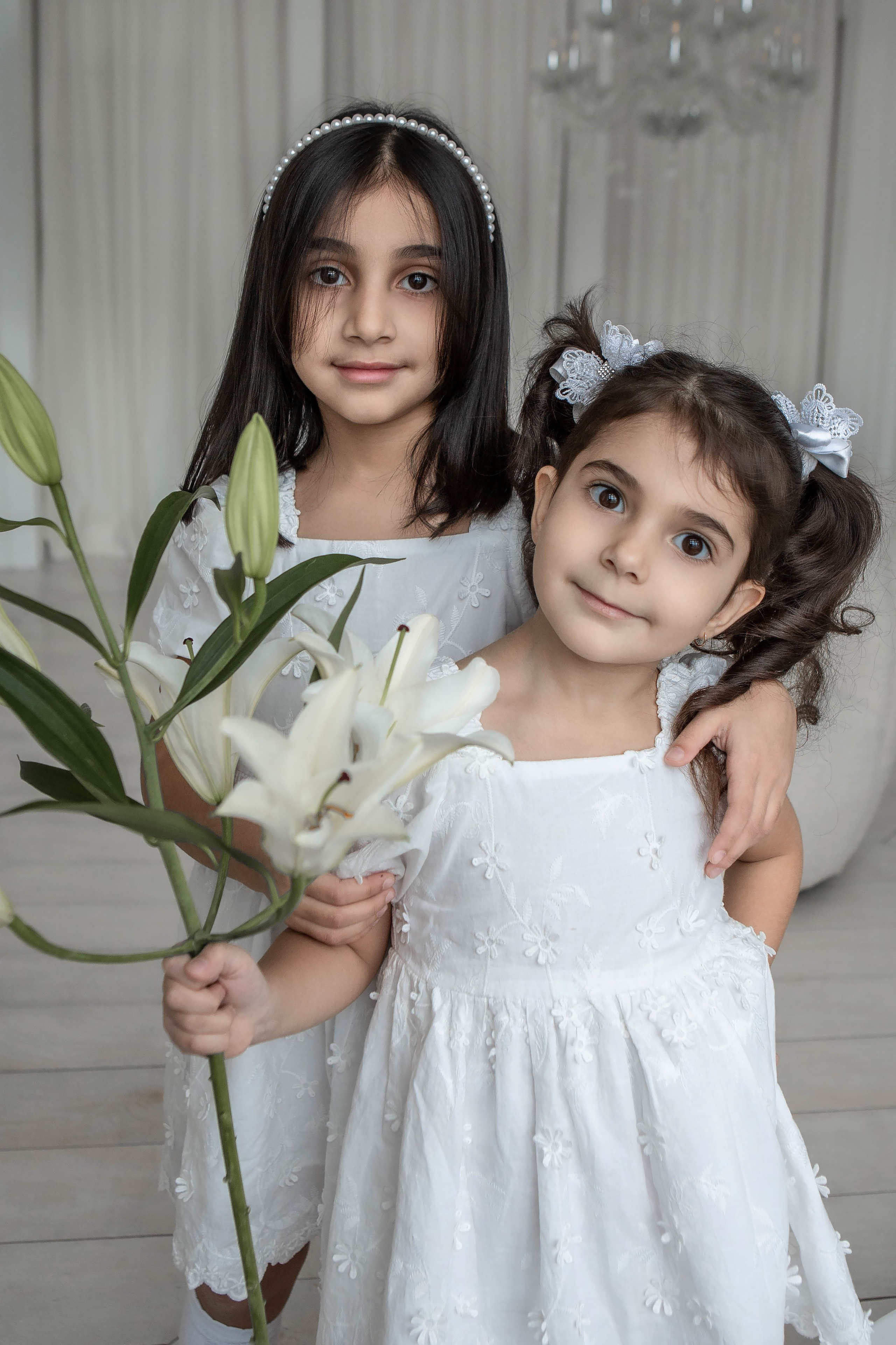 Мама и дочки. Фотограф Екатерина Голицына