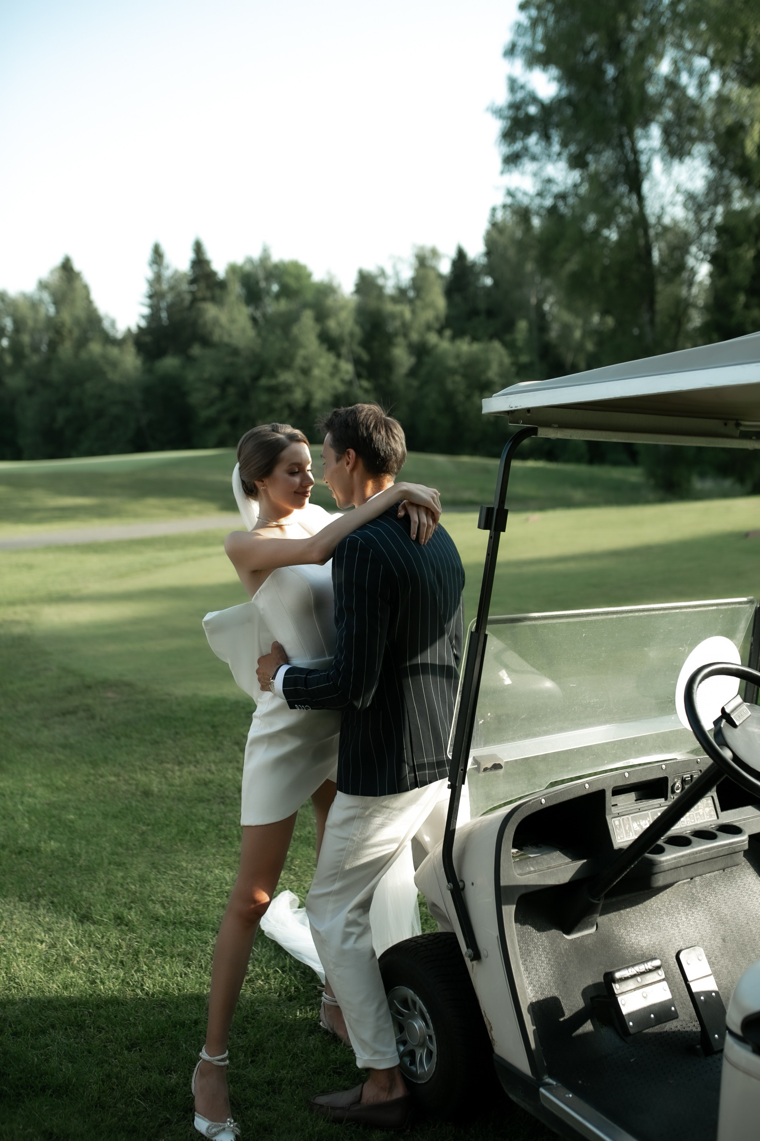 Alina & Georgy Golf Wed