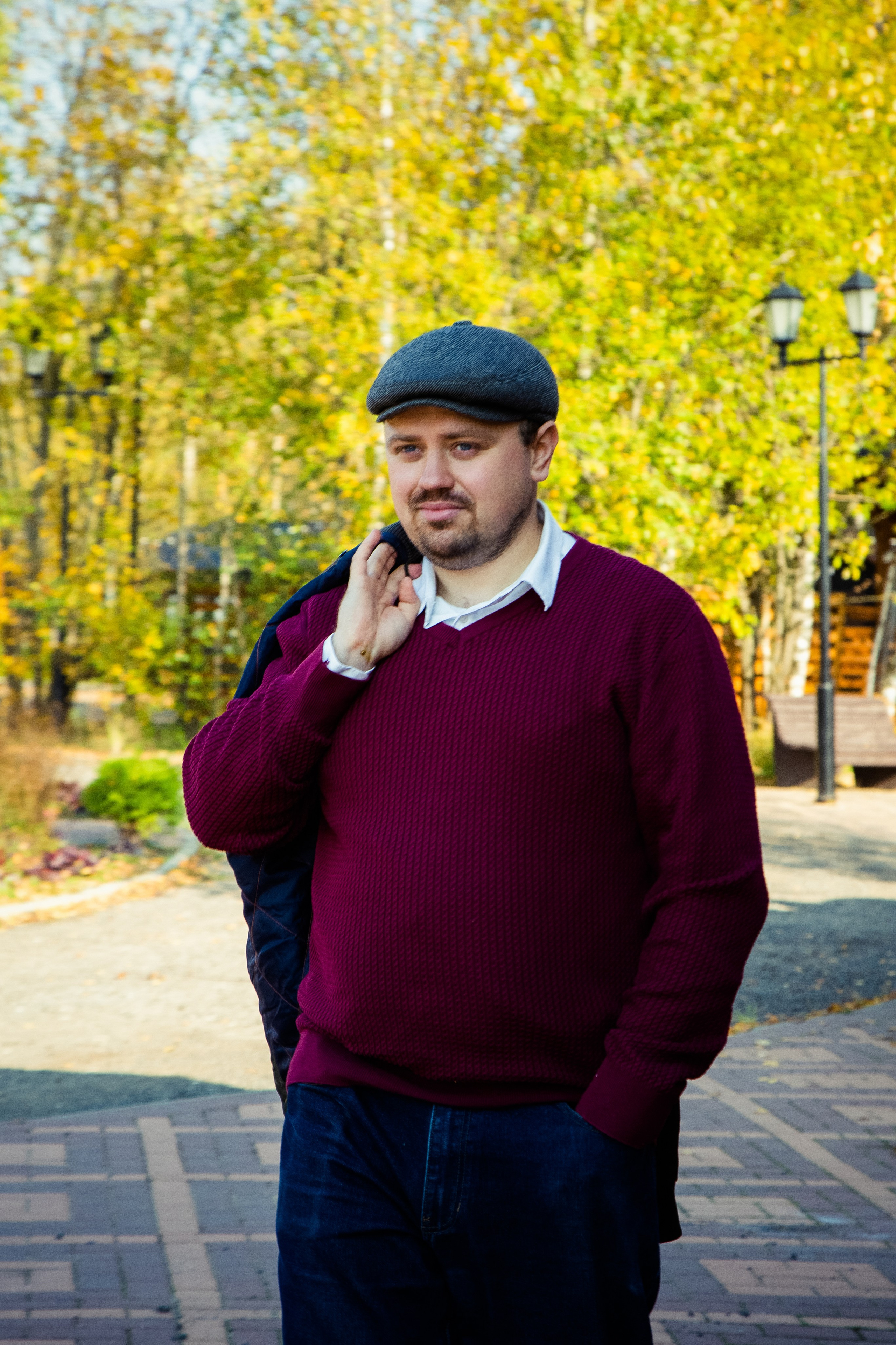 Мужской портрет. Уличная фотосессия. Свадебный и семейный фотограф в Москве и Подмосковье Лариса Козлова