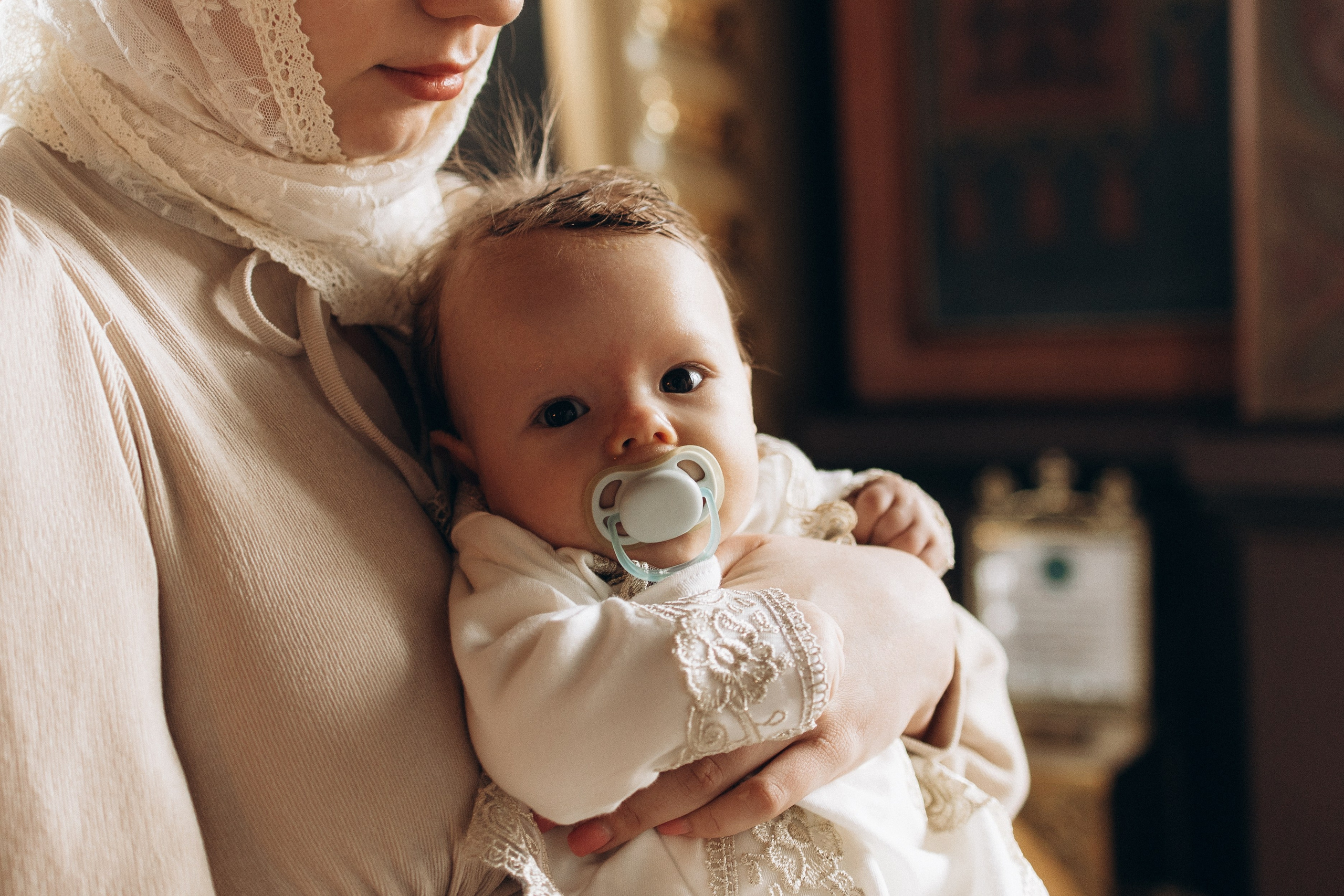 Крещение Аврелии. Самый теплый фотограф в Краснодаре Рябоконь Ксения
