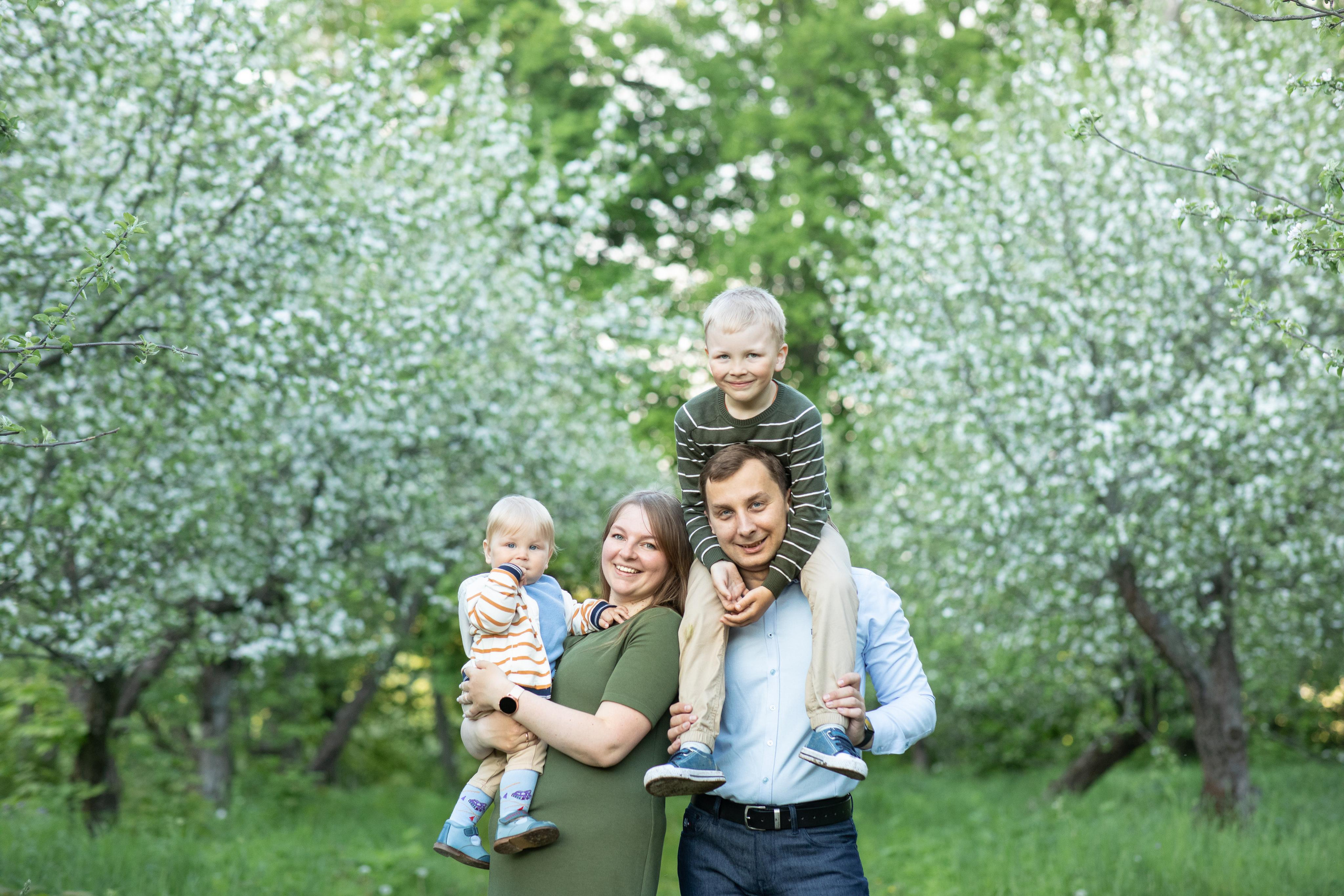 Съемка для семьи Анастасии. Женский семейный фотограф Тула Москва Захарова Анна