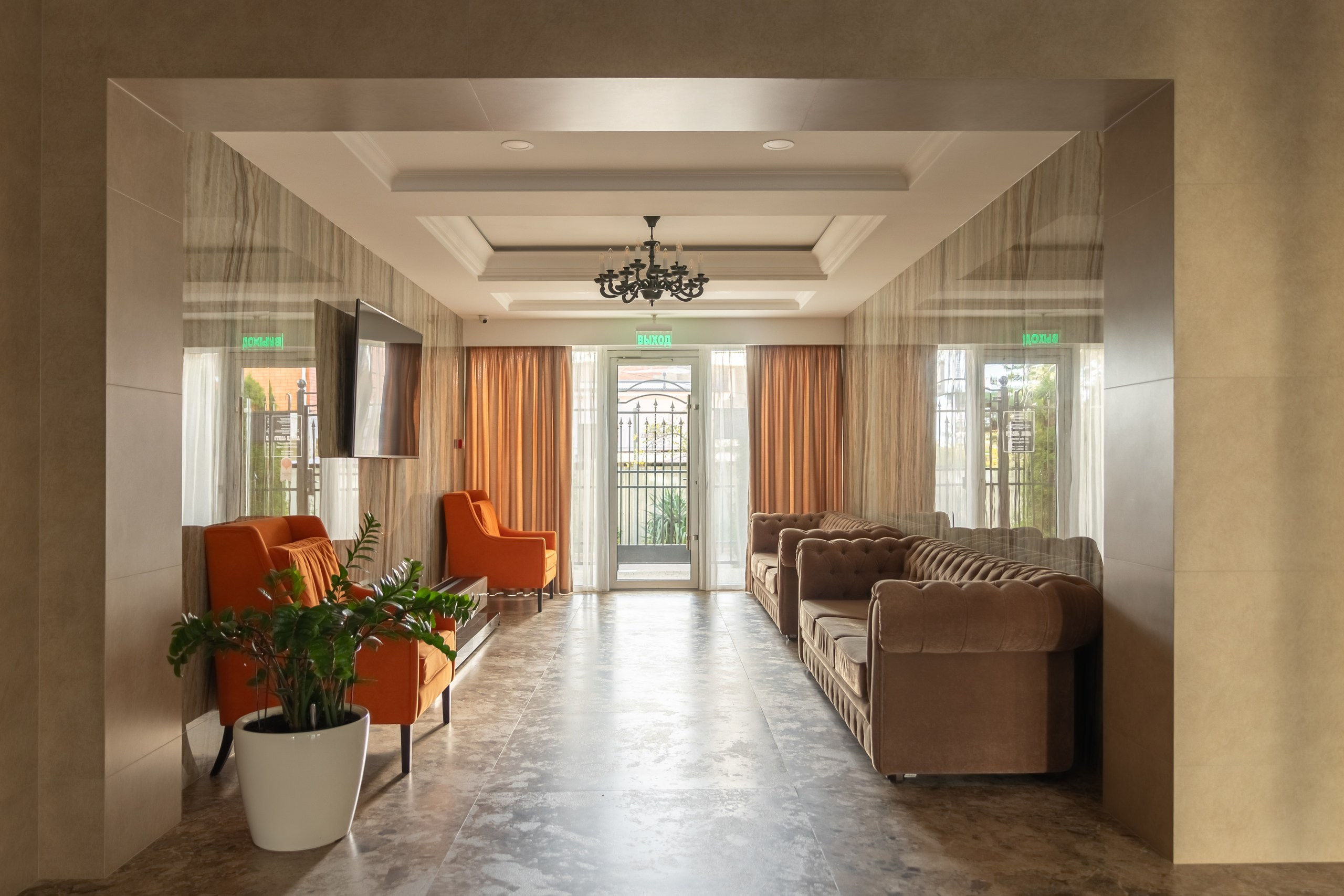 Фотосъёмка отель Диона Геленджик — интерьерный фотограф Евгений Суковатых