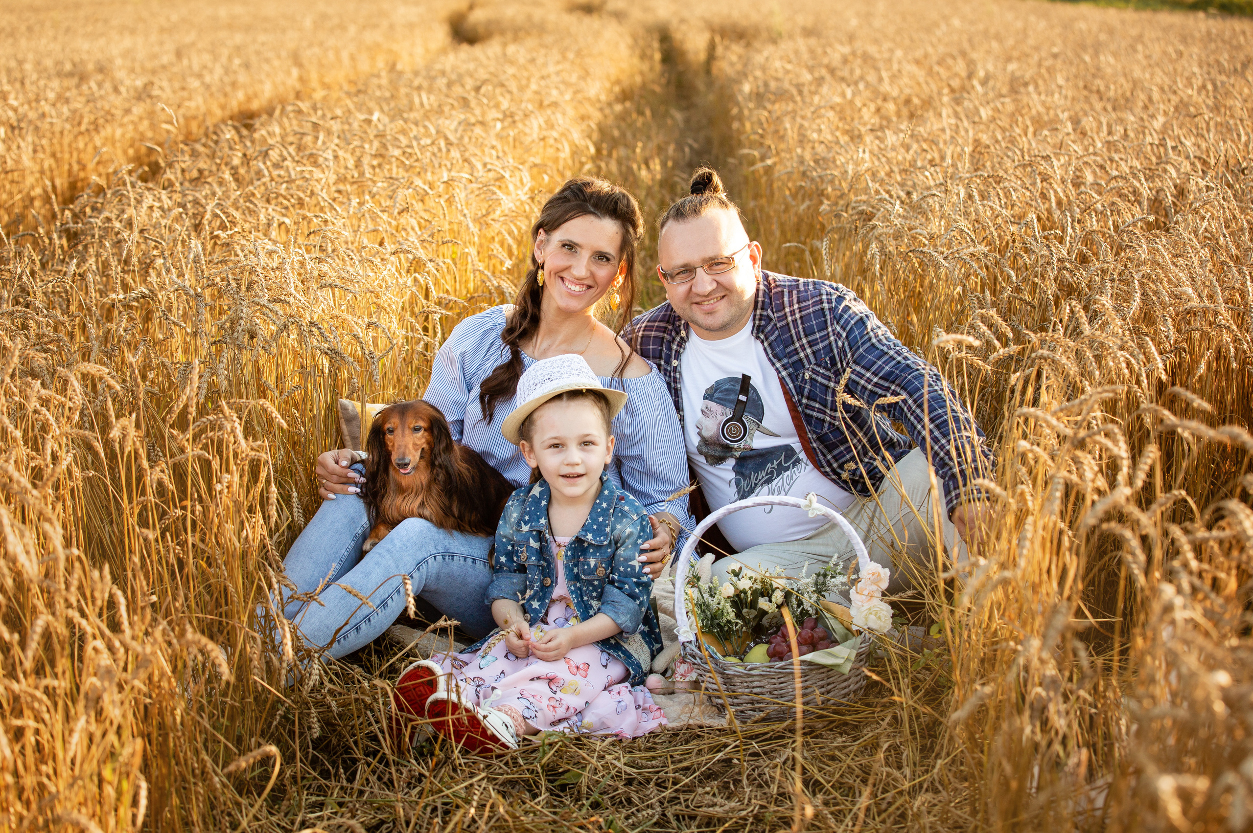 Летняя семейная фотосессия. Семейный, детский, школьный фотограф в Благовещенске Яна Белоусова
